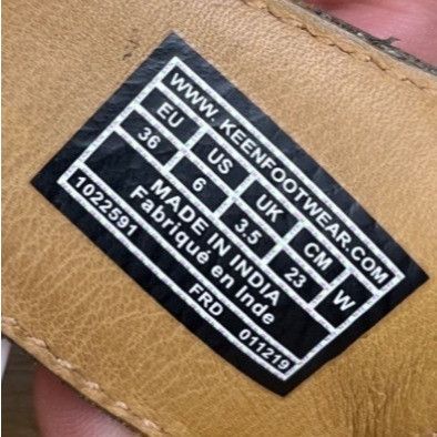 KEEN Keen Women's Silver Slide Birch Leather Sandals/Shoes Size6 Size US 6 / IT 36 - 5 Thumbnail