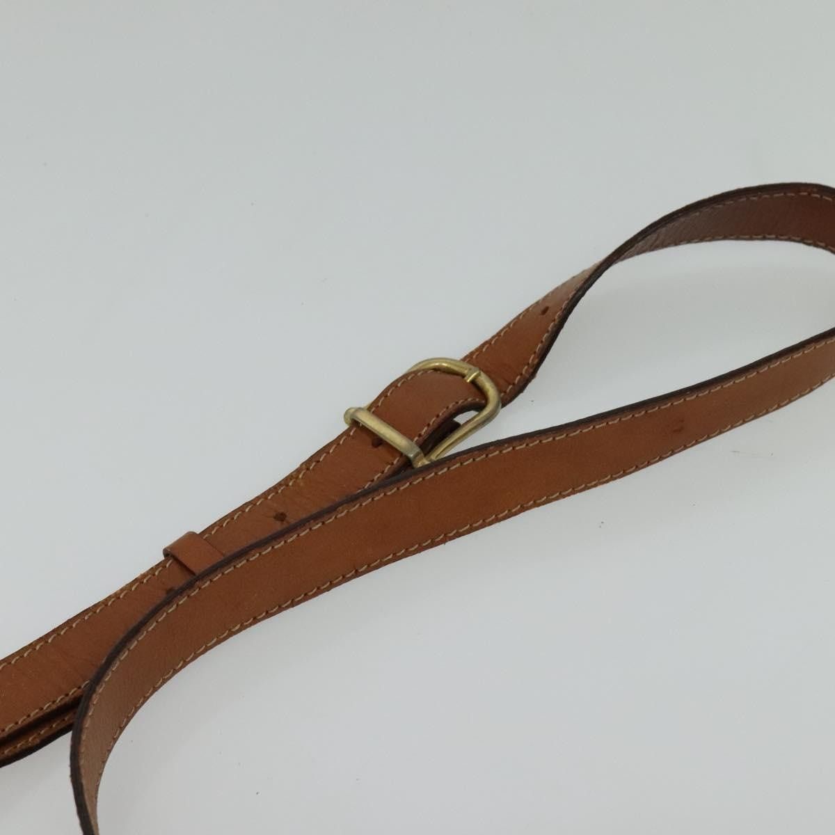 Celine CELINE Macadam Canvas Shoulder Bag Pvc Beige Gold Size ONE SIZE - 8 Thumbnail