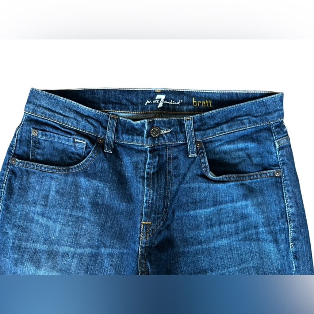 7 For All Mankind 7 For All Mankind Brett Jean Brink Blue MEN’S Size 31. Size US 31 - 3 Thumbnail