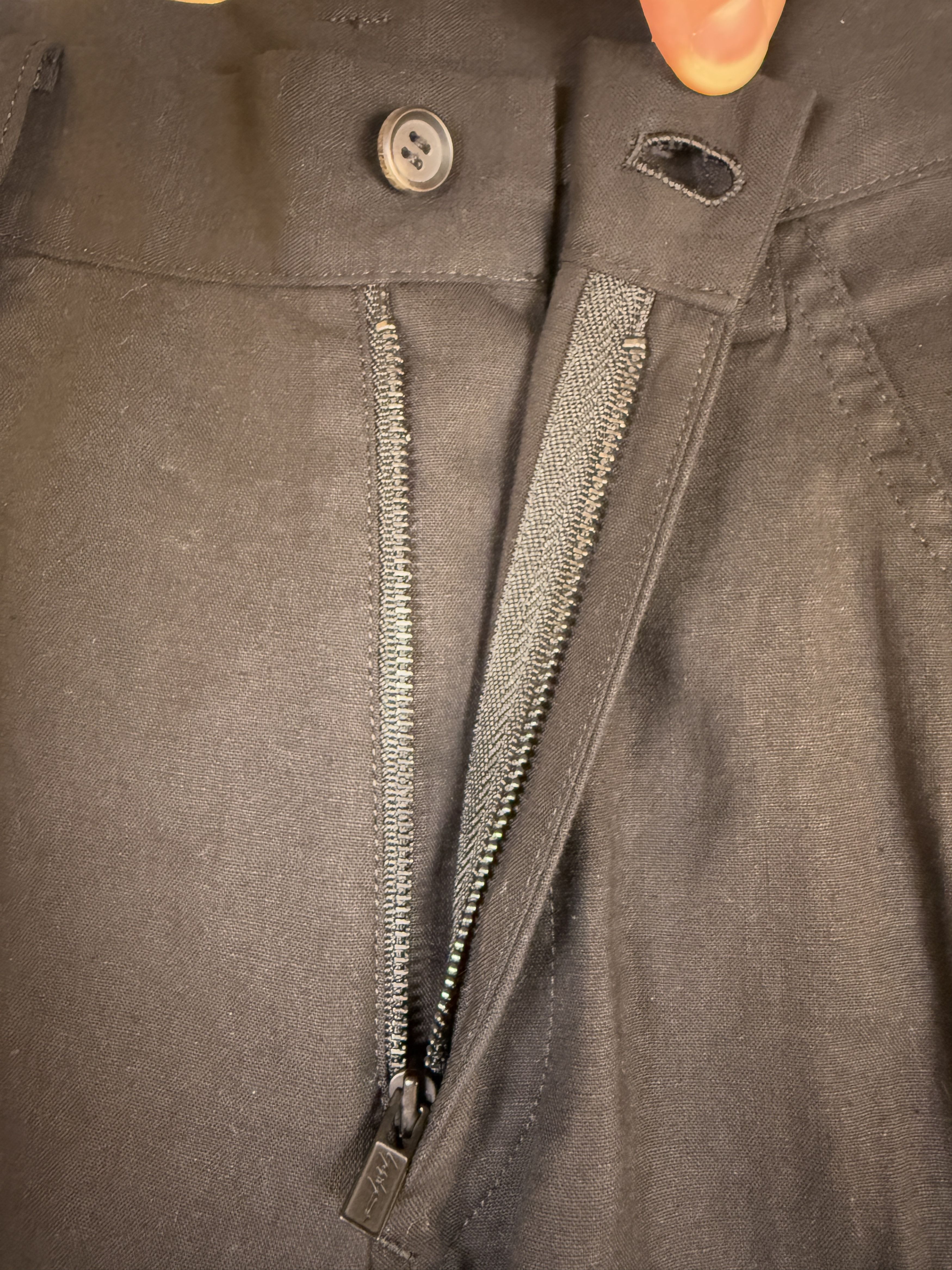 Yohji Yamamoto Yohji Yamamoto Yoke Flare Pants Size US 30 / EU 46 - 3 Thumbnail