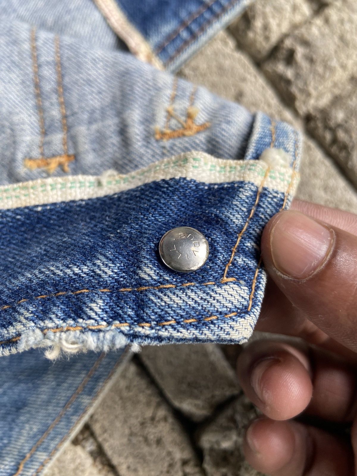 Edwin × Vintage Vintage Edwin selvage carpenter overall Size US 30 / EU 46 - 7 Thumbnail