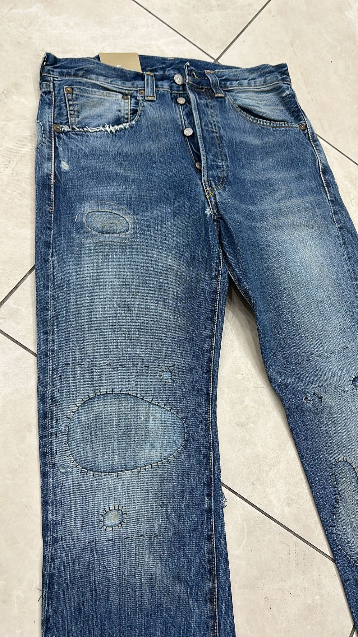 Levi's Vintage Clothing LVC Levi's Vintage Clothing 1947 501XX BigE Selvedge Jeans Size US 31 - 3 Thumbnail
