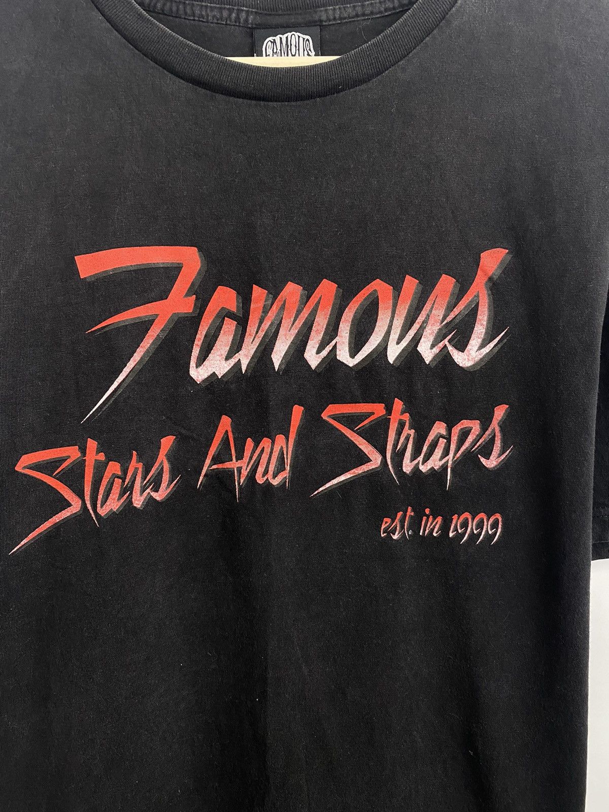 Famous Stars And Straps 🇺🇸 Vintage 1999 Famous Stars and Straps T-Shirt Rare Retro Size US L / EU 52-54 / 3 - 4 Thumbnail