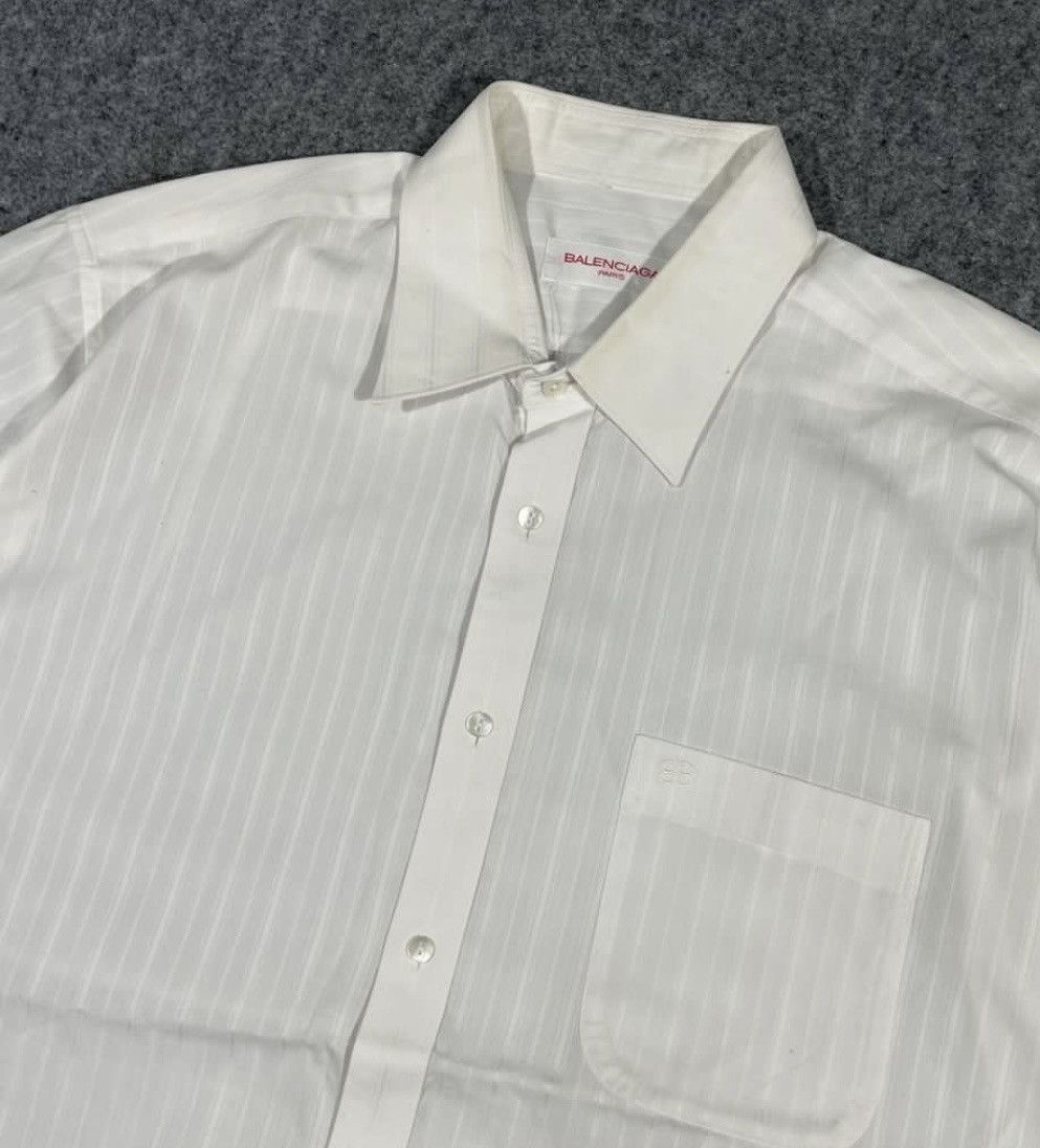 Balenciaga Vintage Balenciaga Shirt Size US L / EU 52-54 / 3 - 2 Thumbnail