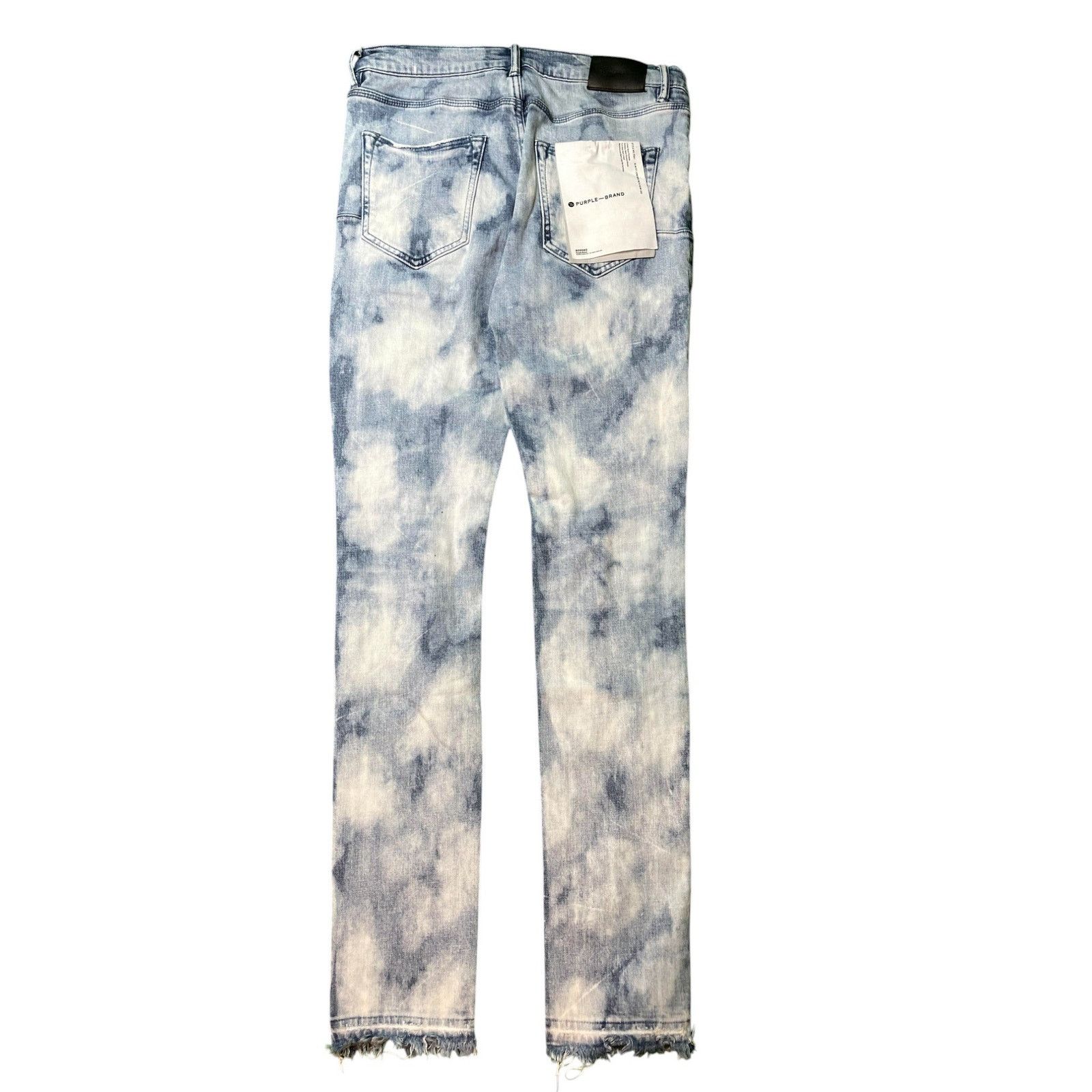 Purple Brand Distressed Light Wash Jeans