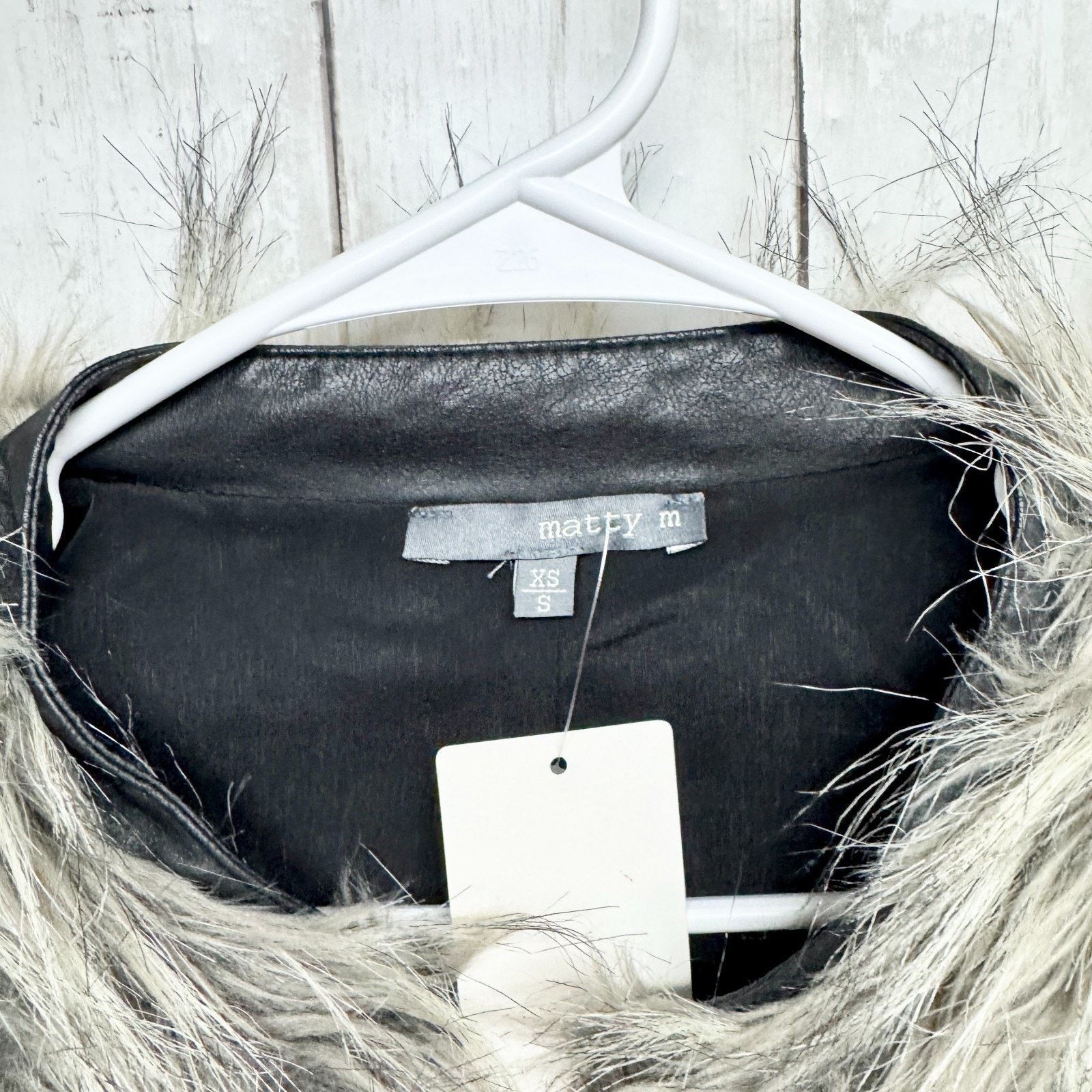 Other Matty M Vest Size XS/S Faux Fur Sleeveless Midi Open Front Size S / US 4 / IT 40 - 2 Thumbnail