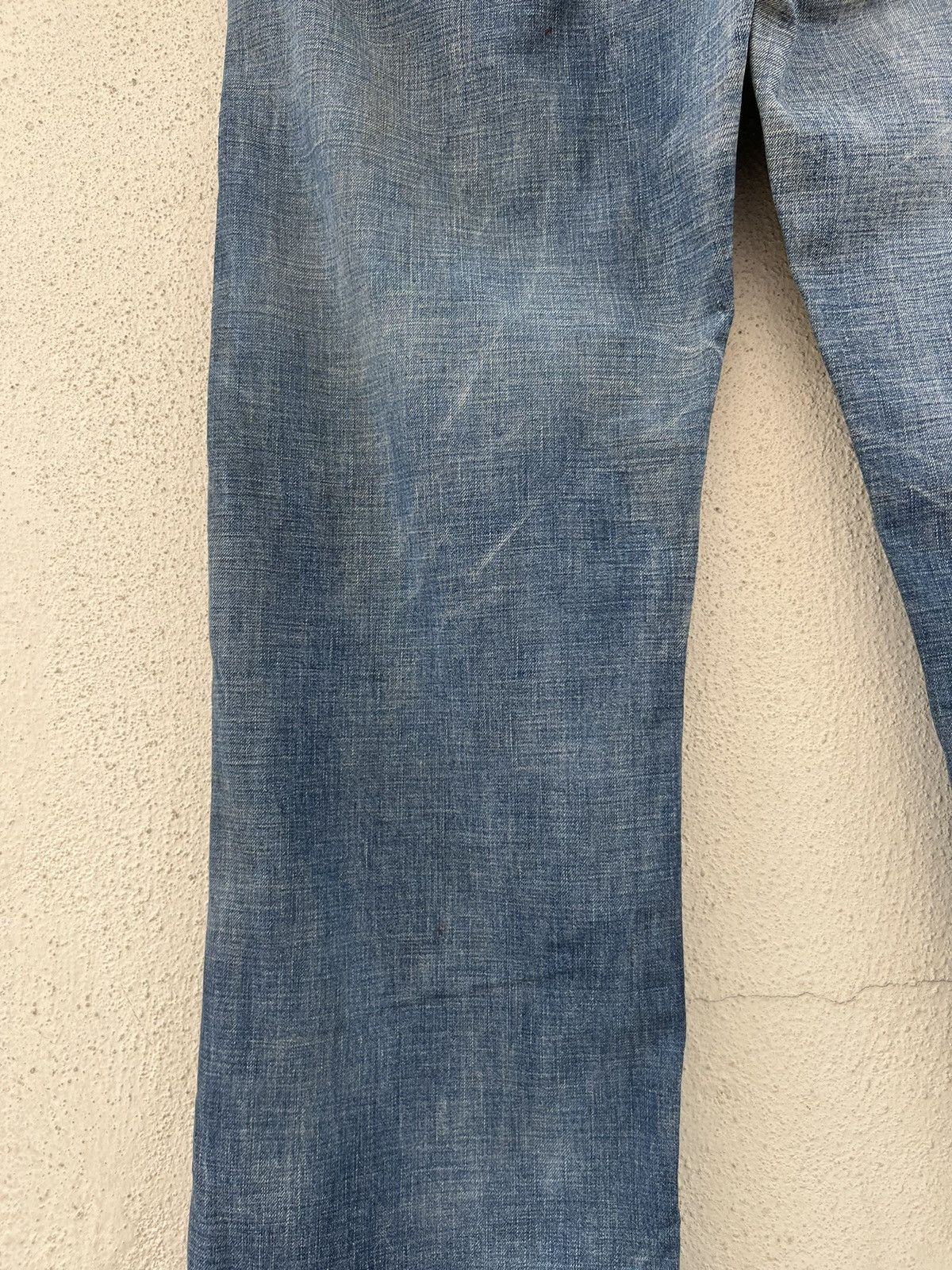 Full Count & Co. Vintage Full Count Japan Painter Denim Double Knee Work Pant Size US 30 / EU 46 - 16 Thumbnail