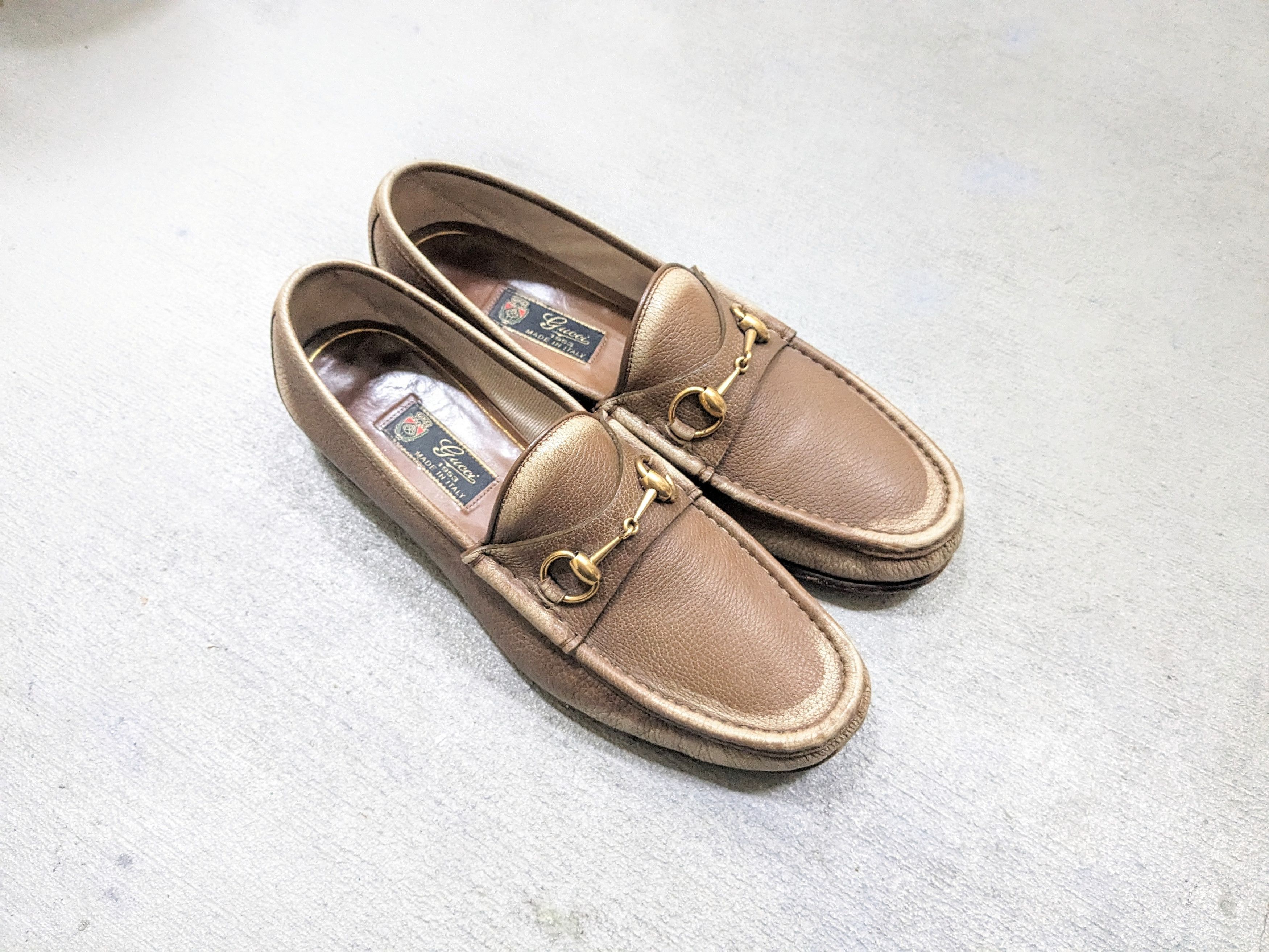 Gucci Gucci Horsebit Loafers Brown Leather Size 11 Italy Slip On Size US 11 / EU 44 - 2 Thumbnail