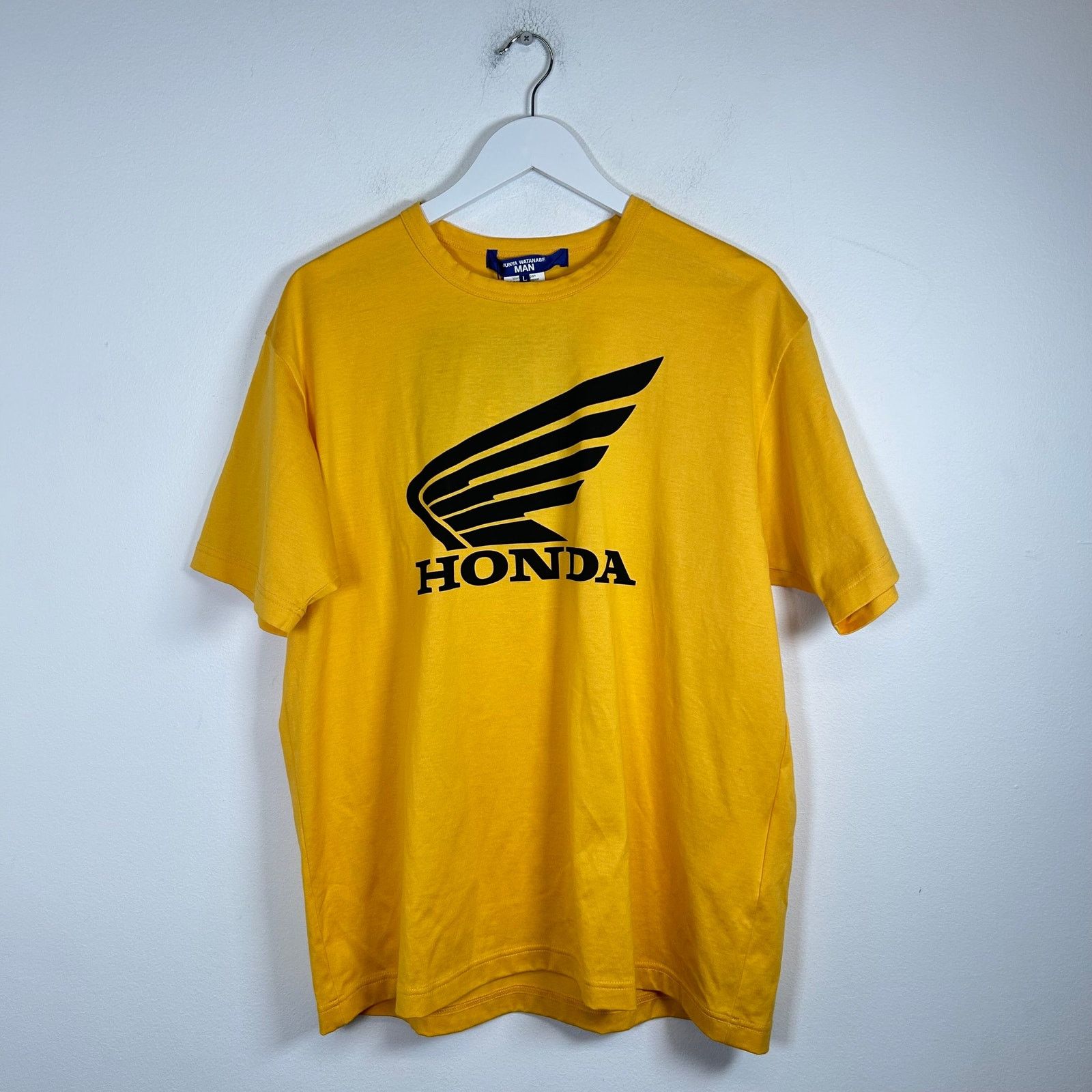 Junya Watanabe Junya Watanabe Yellow Honda Tee Size L | Grailed