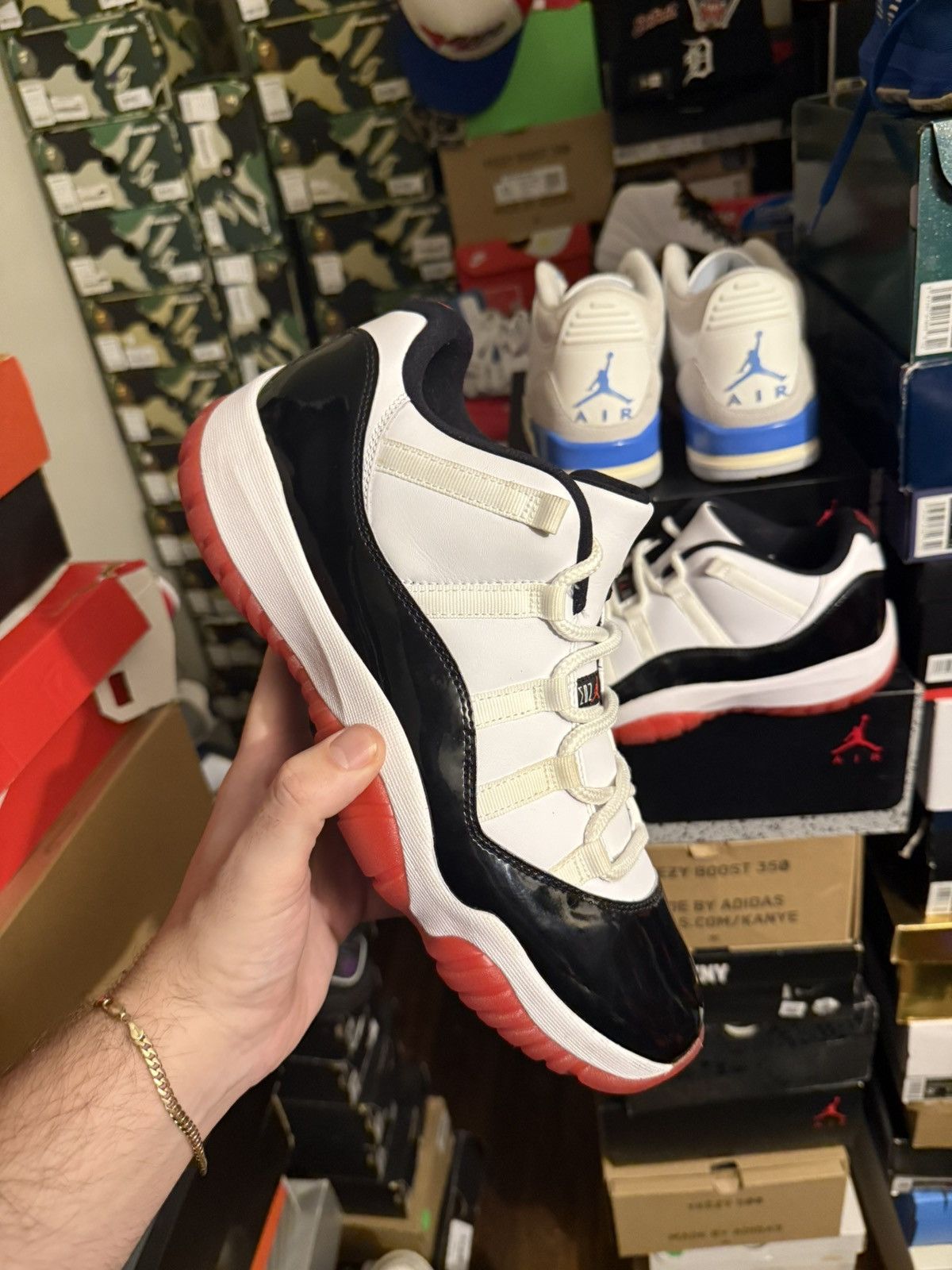 Jordan Brand Jordan retro 11 low concord bred sz 12 Size US 12 / EU 45 - 1 Thumbnail
