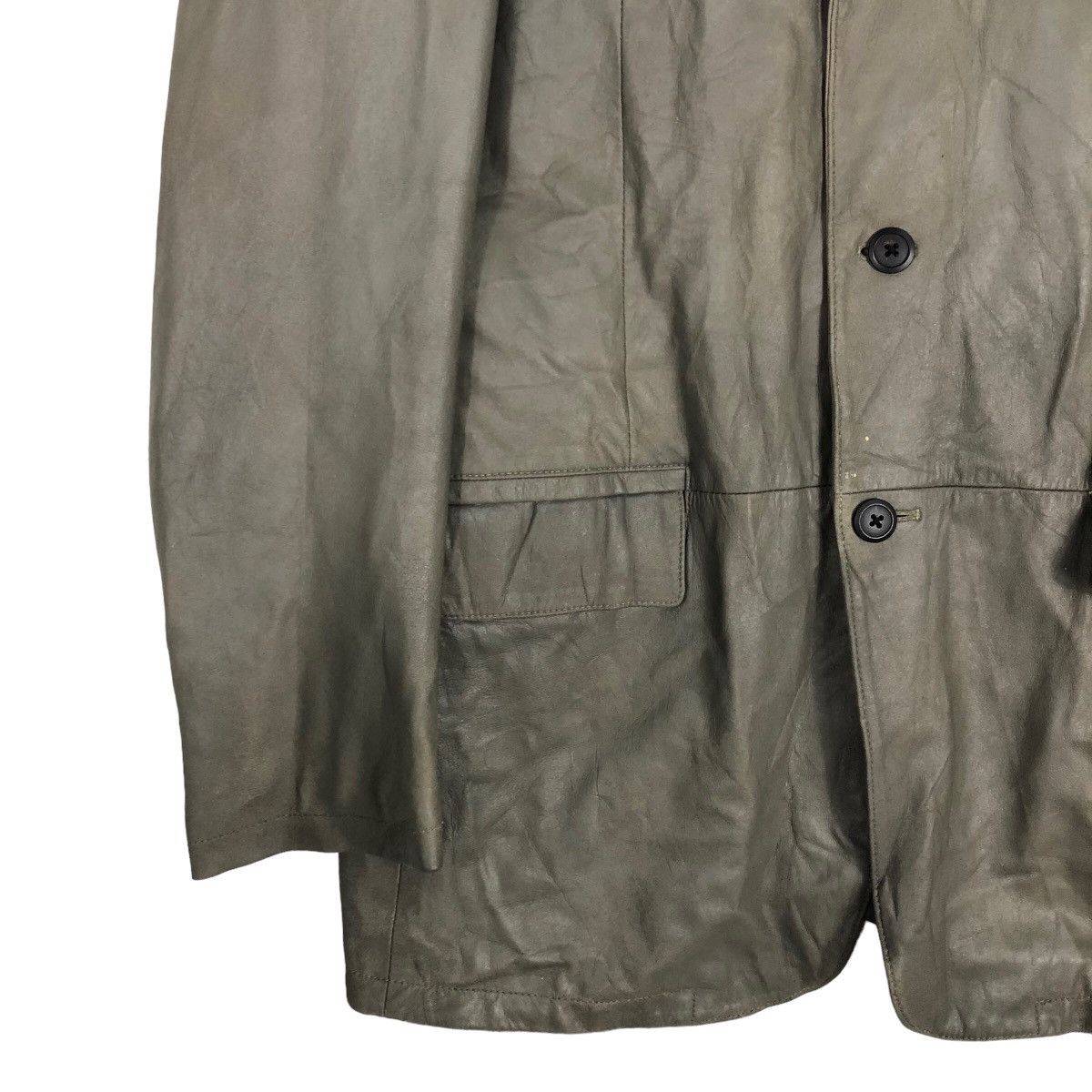 Japanese Brand 🔥Vtg Leather Jacket Chore Allegri Issey Miyake Japan Size US M / EU 48-50 / 2 - 4 Thumbnail