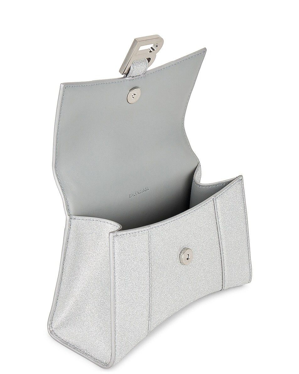 Balenciaga o1mt1gz0924 Size: OS / Hourglass XS Handbag Sparkling Size ONE SIZE - 8 Thumbnail