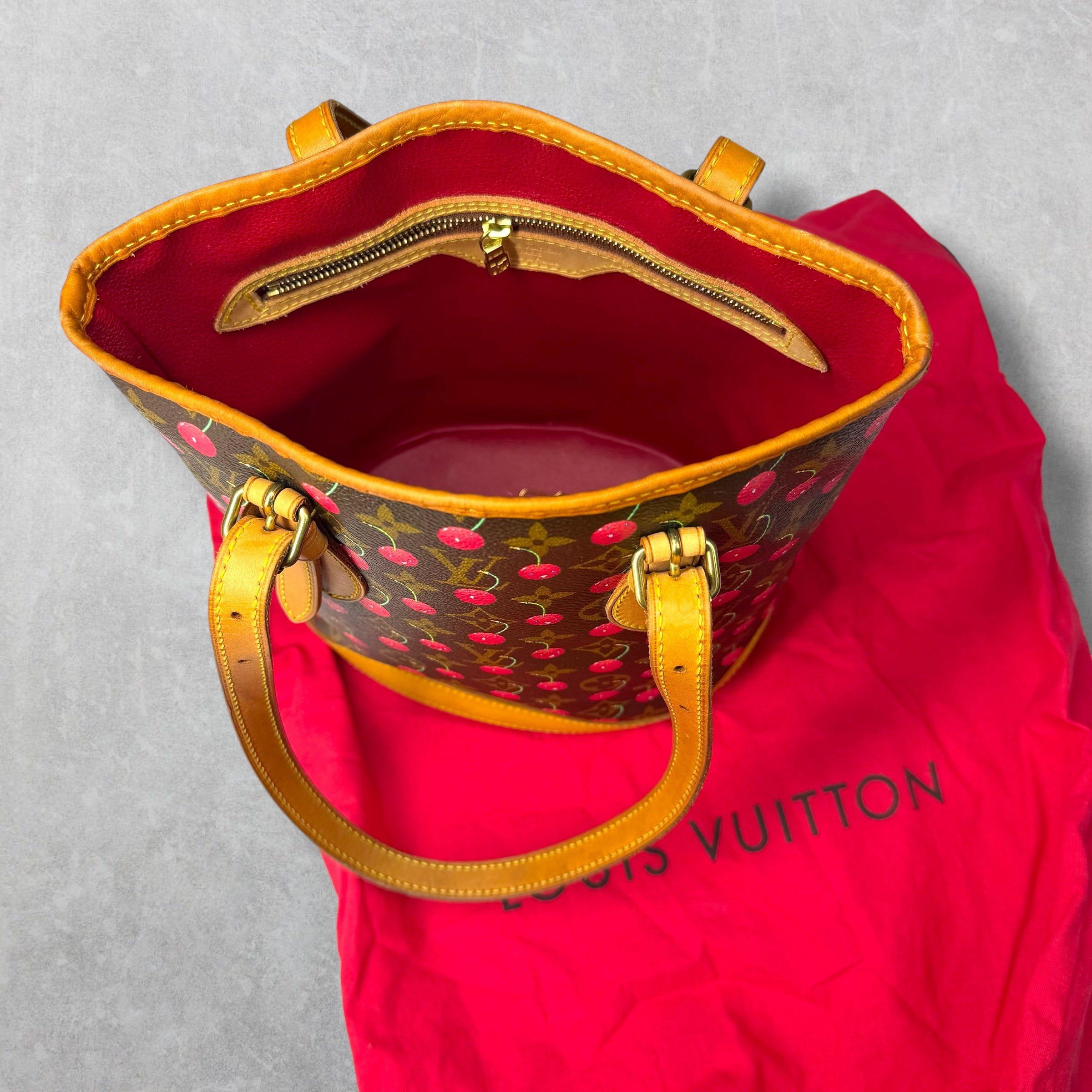Louis Vuitton Louis Vuitton Murakami Cerises Bucket Bag Size ONE SIZE - 4 Thumbnail