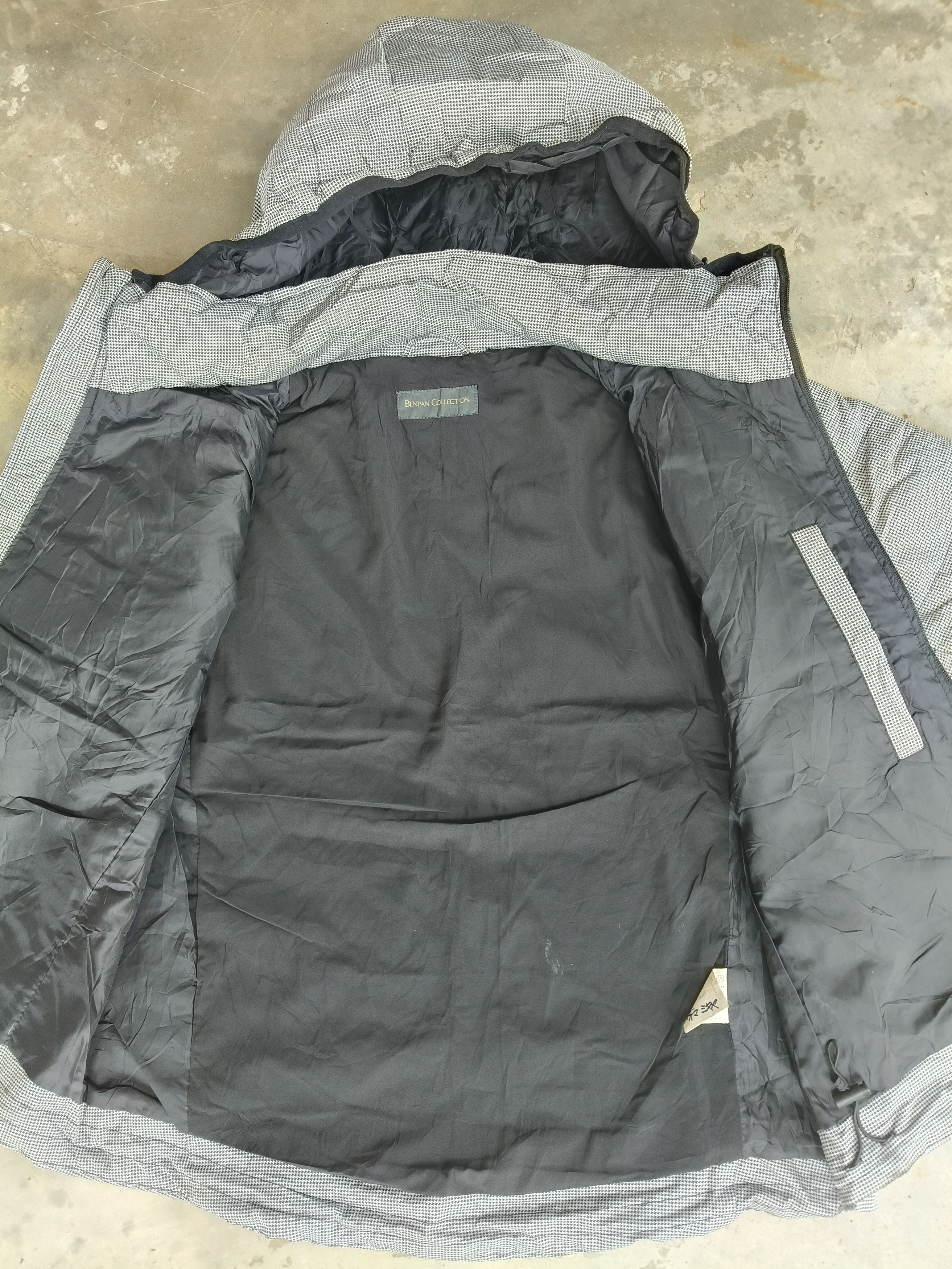 Japanese Brand Benpan Quilted Zipper Jacket Size US M / EU 48-50 / 2 - 8 Thumbnail