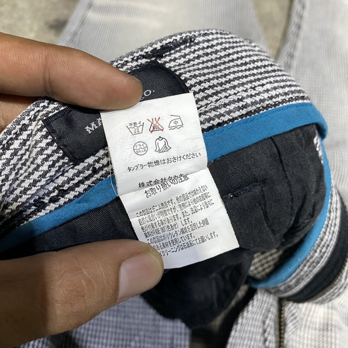 Japanese Brand Male & Co. Wash Denim Pant Size US 36 / EU 52 - 10 Thumbnail