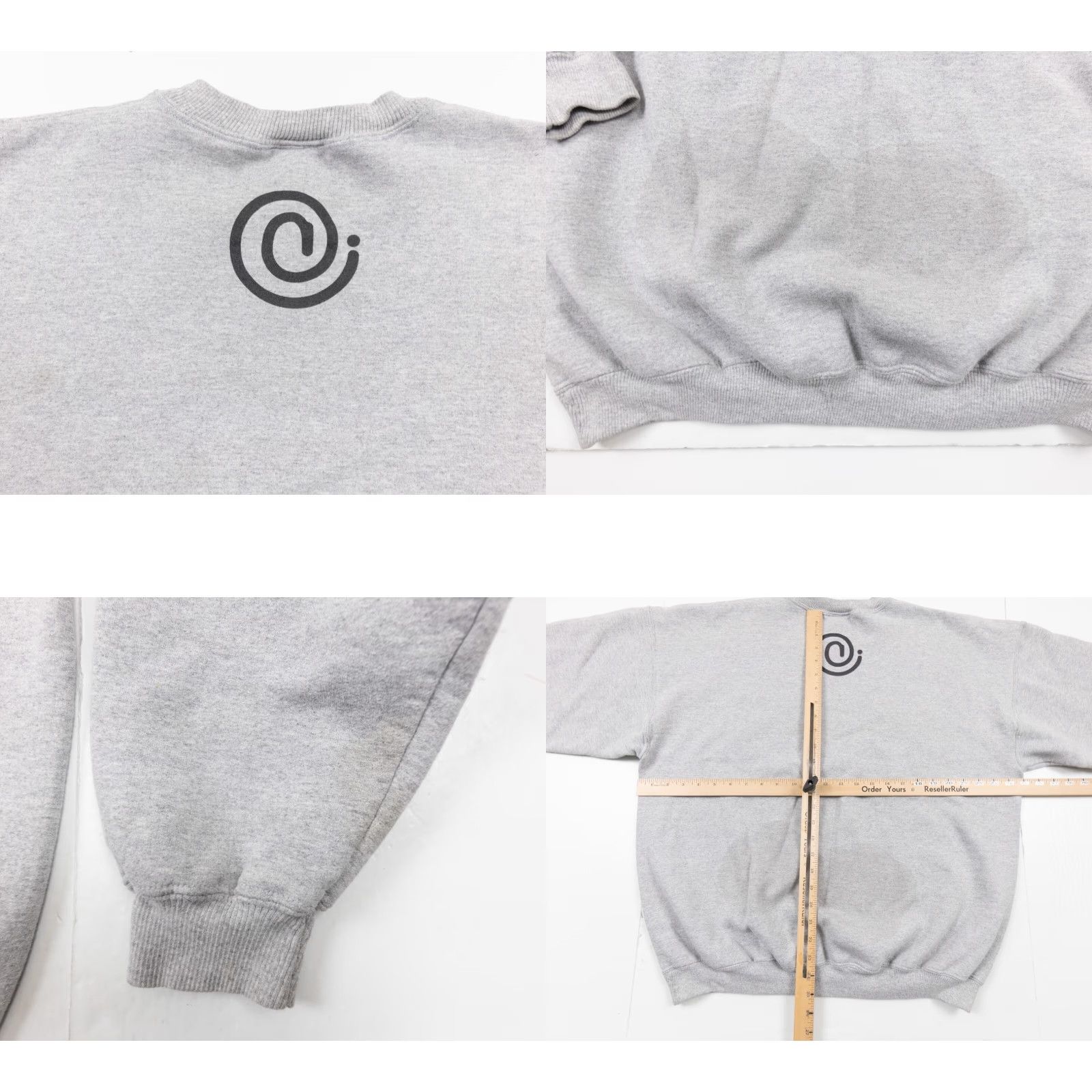 Vintage VINTAGE Clout Sweatshirt Mens XL Gray Crewneck Streetwear Shirt Size US XL / EU 56 / 4 - 8 Thumbnail