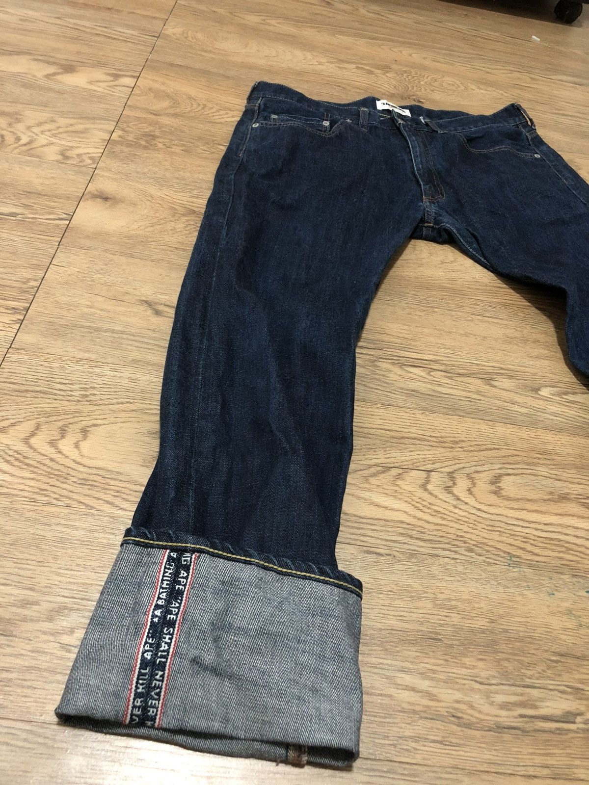 Bape A Bathing Ape denim Size US 34 / EU 50 - 4 Thumbnail