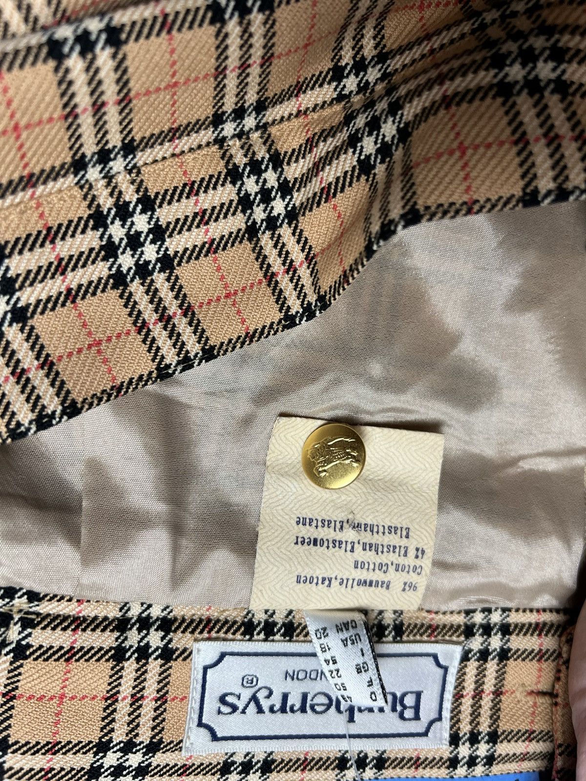 Burberry Perfect vintage maxi burberry skirt Size 40" / US 18 - 3 Thumbnail