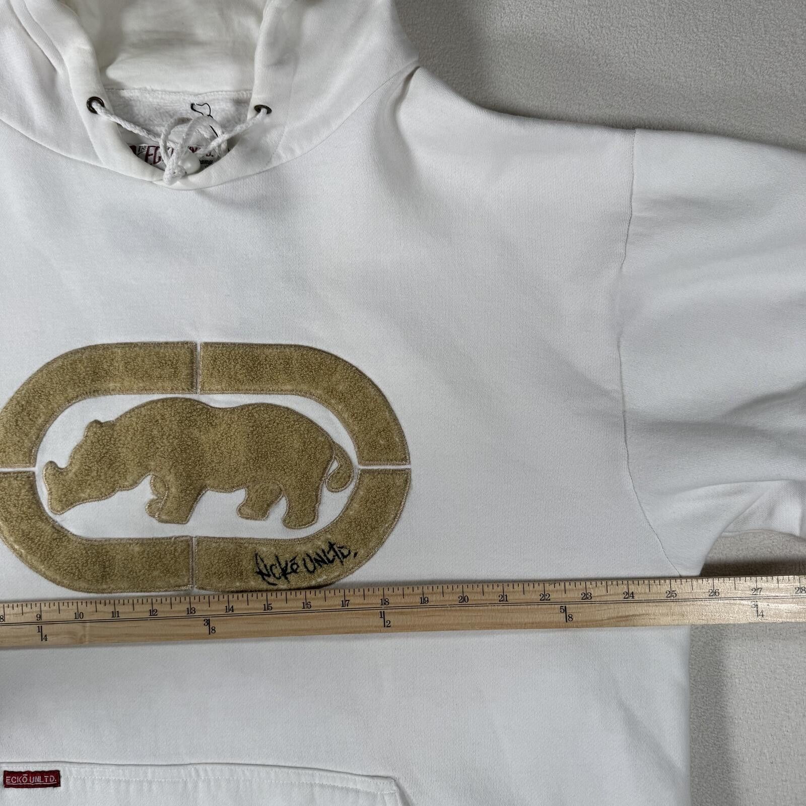 Ecko Unltd. Vintage Baggy Y2K Ecko Unlimited Rhino Premium Hoodie Size US XXL / EU 58 / 5 - 6 Thumbnail