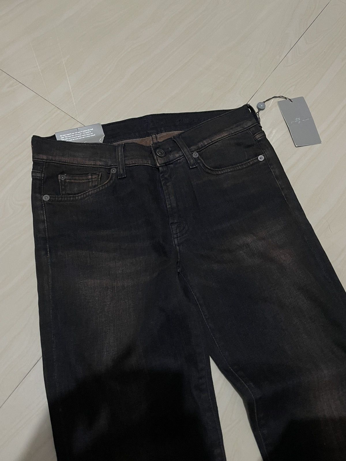 7 For All Mankind Faded 7 jeans Size 28" / US 6 / IT 42 - 3 Thumbnail