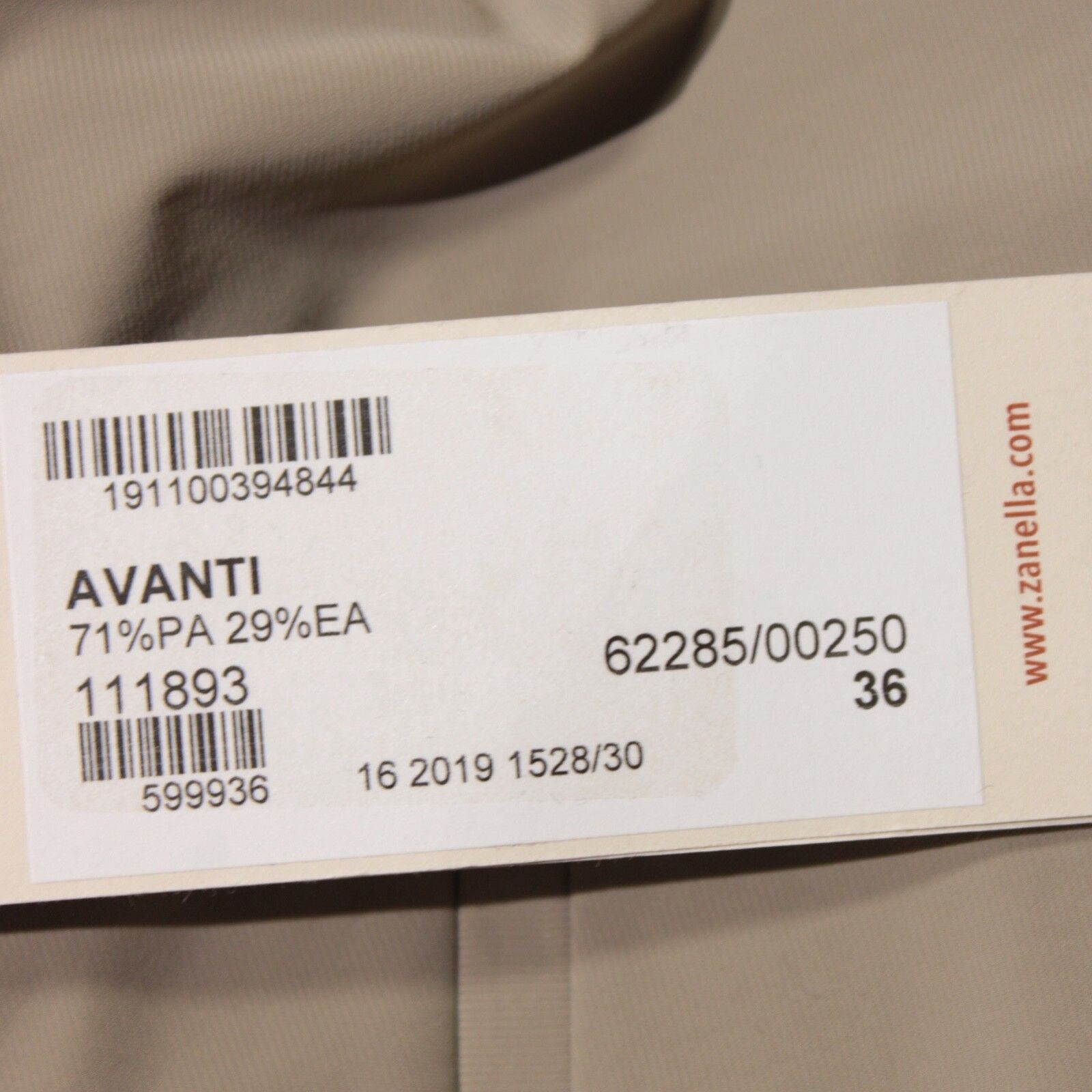 Zanella Zanella New with tags Casual Pants Size 36 US In Beige Size US 36 / EU 52 - 4 Thumbnail