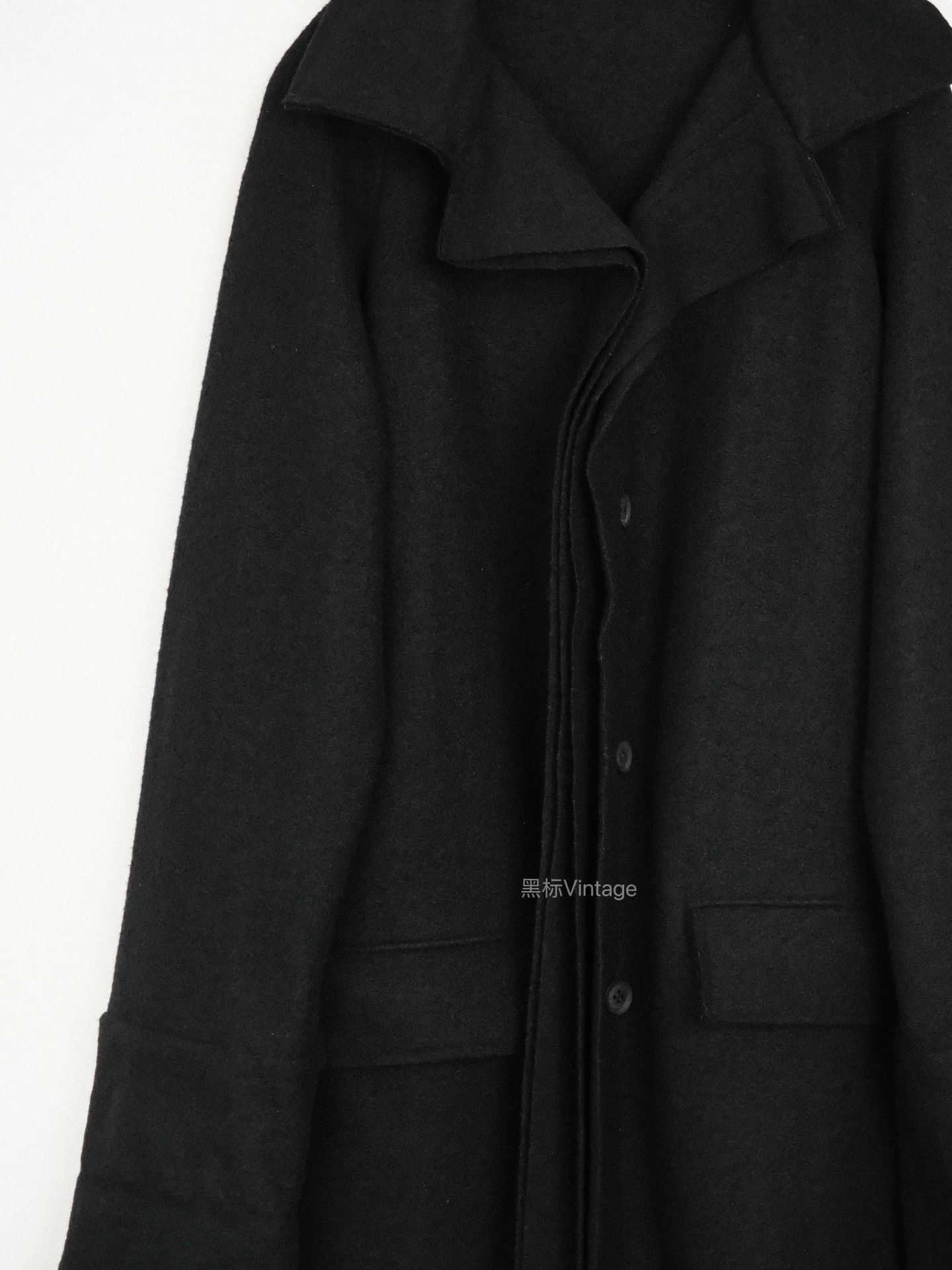 Yohji Yamamoto Yohji Yamamoto 20AW Unfinished Pleated Collar Wmn Size US M / EU 48-50 / 2 - 2 Thumbnail