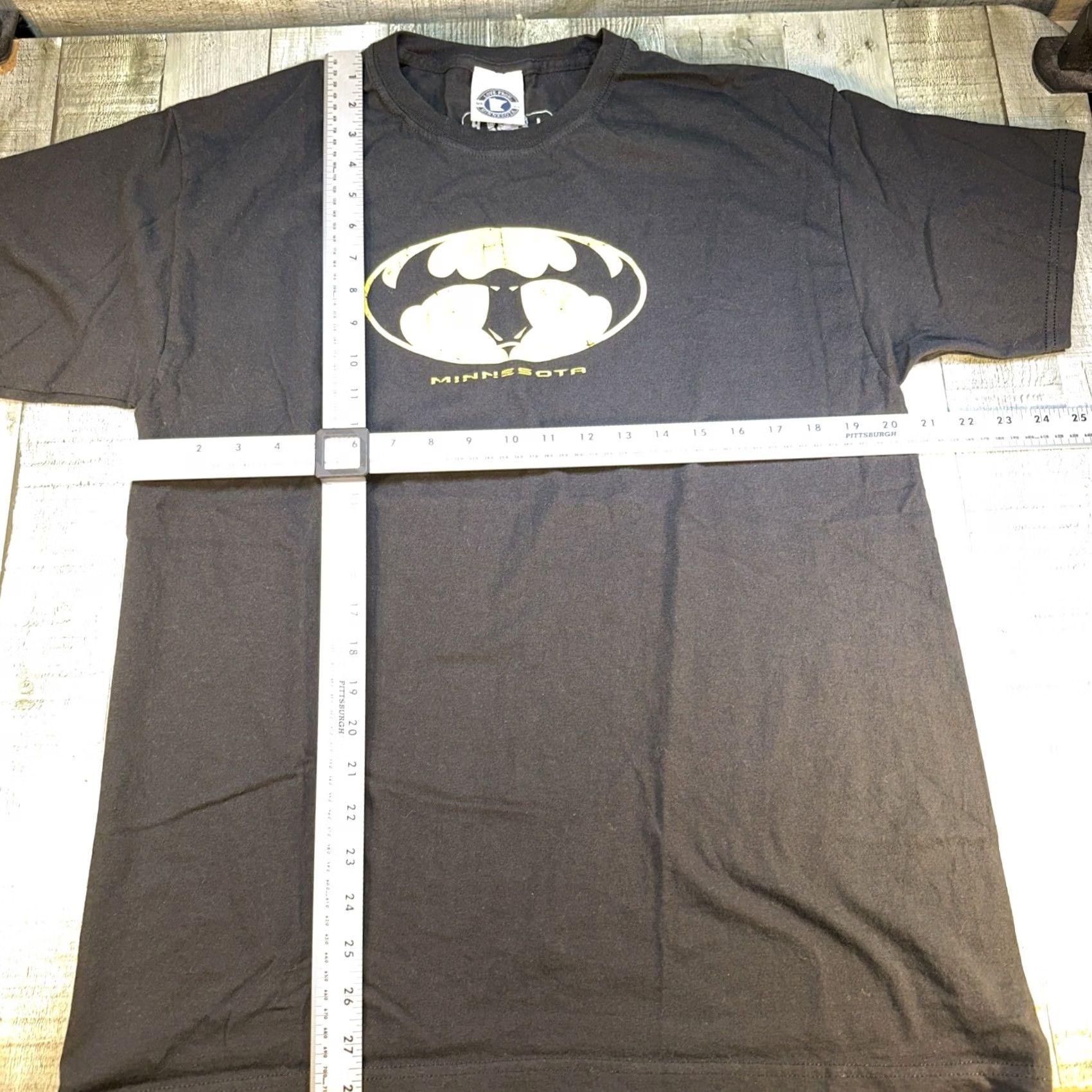 CO Duck Minnesota Moose Bat Logo T-Shirt Men’s Large Black Funny Graphic Tee Shirt Size US L / EU 52-54 / 3 - 4 Thumbnail