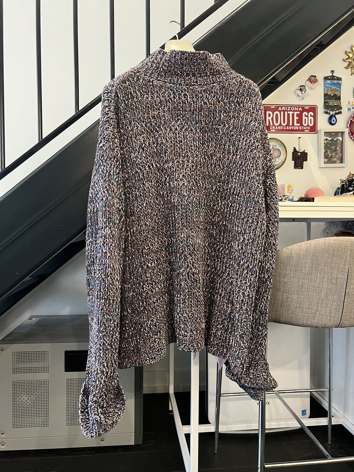Marni Chenille mix color cardigan