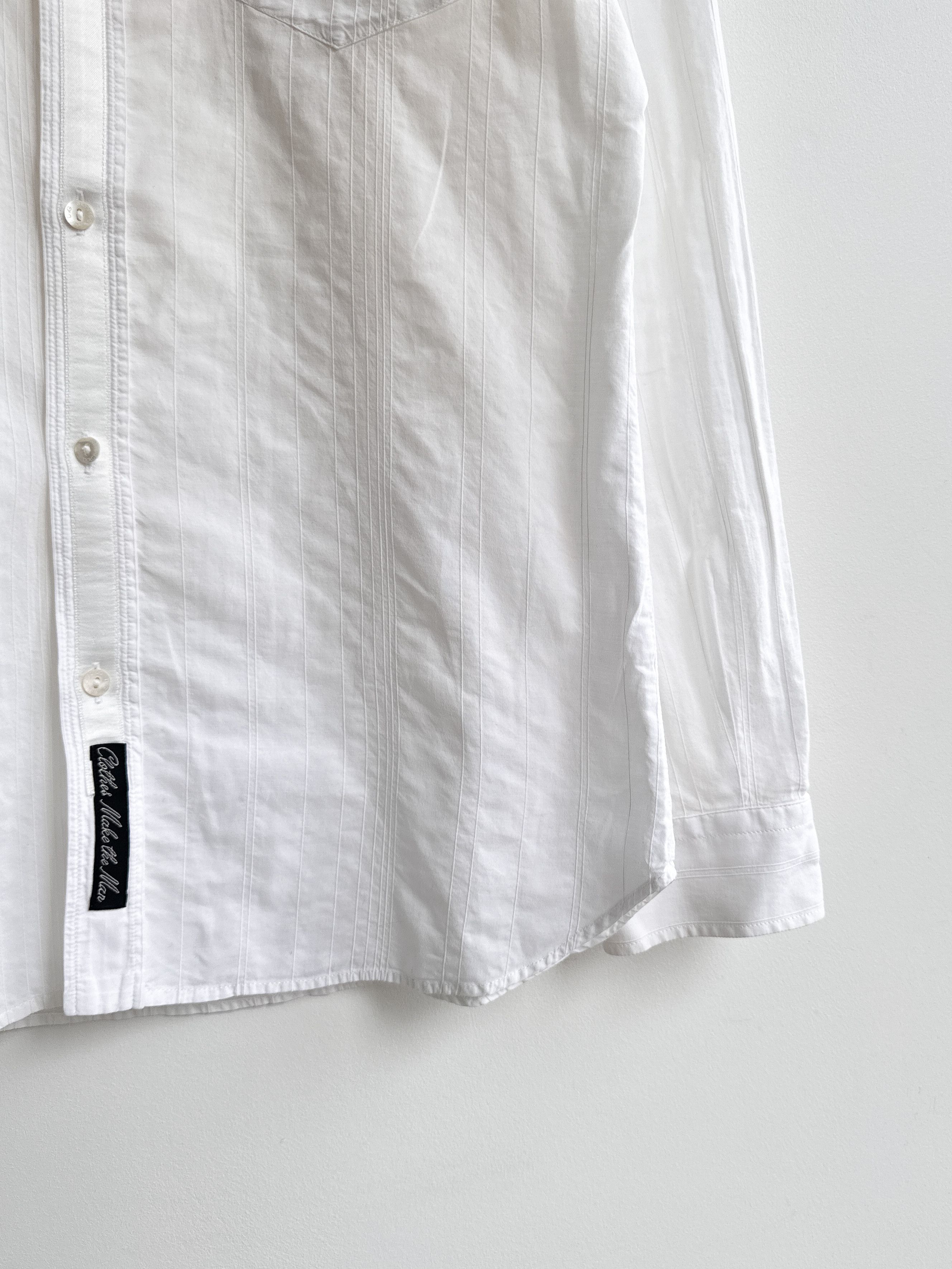 Dolce & Gabbana Dolce & Gabbana D&G White Shirt Button Up Size US M / EU 48-50 / 2 - 5 Thumbnail