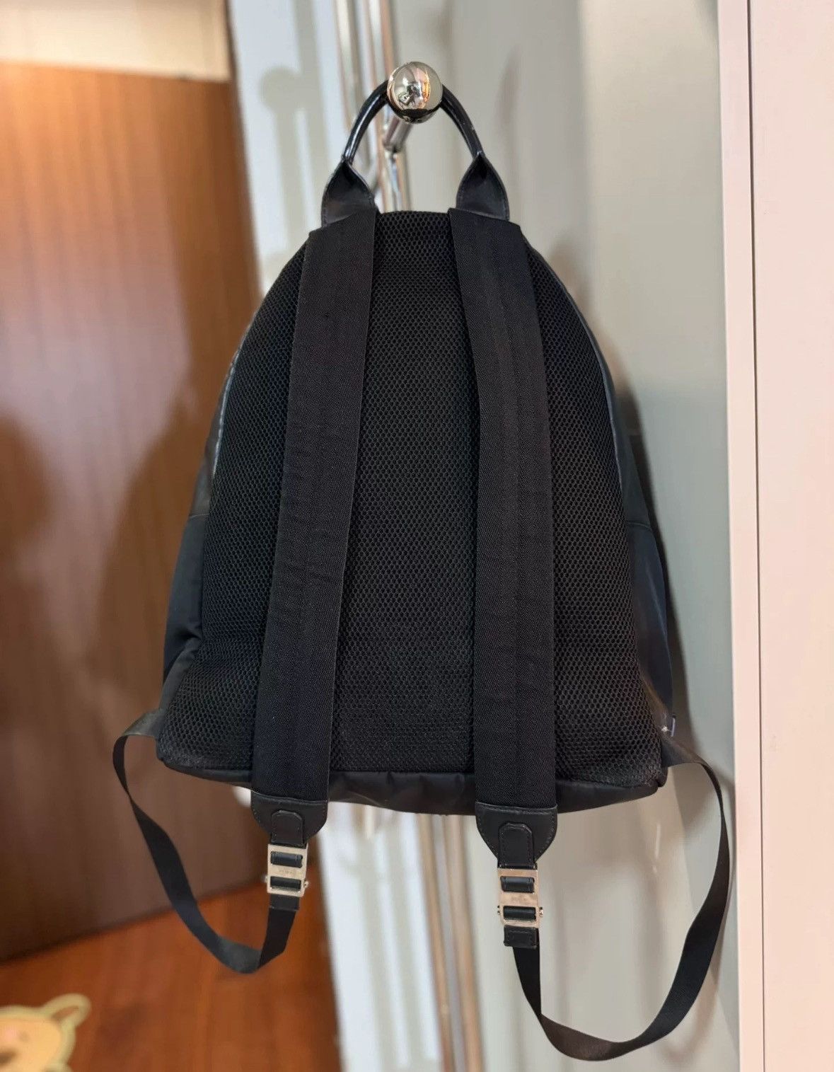 Fendi Fendi Backpack with Yellow Accents-2505 Size ONE SIZE - 2 Thumbnail