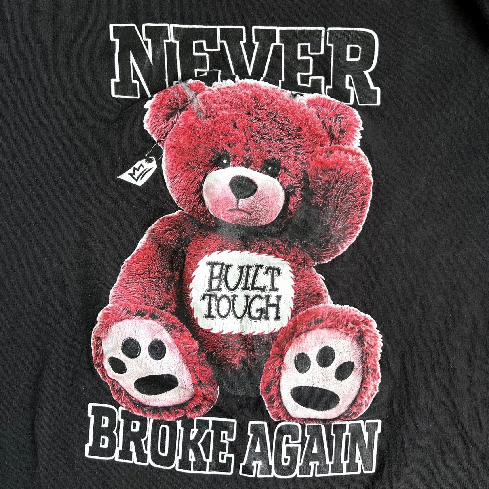Vintage Papercut Collective Shirt Mens XL Black Never Broke Again Graphic Tee T-Shirt Size US XL / EU 56 / 4 - 2 Thumbnail