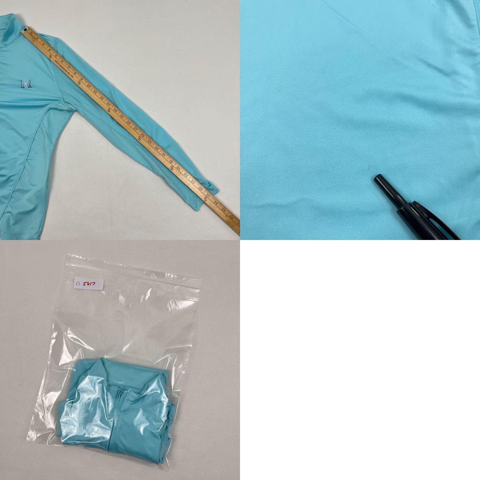 Peter Millar Peter Millar Jacket Womens S Blue 1/4 Zip UPF Golf Links of America Pullover Athletic Breathable 1/2 Zip Classic Outdoor Athleisure Zip Front Size S / US 4 / IT 40 - 8 Thumbnail