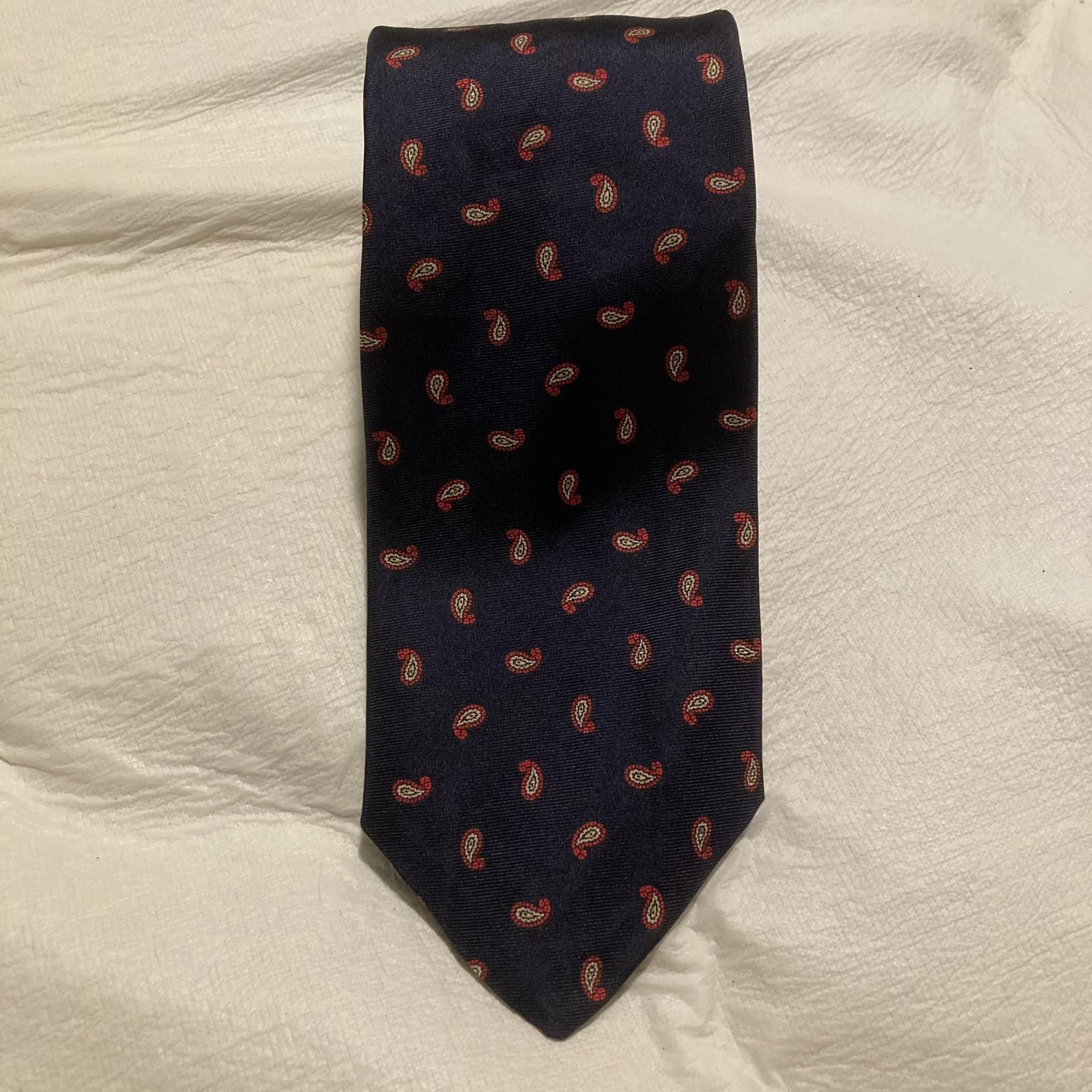 Brooks Brothers NWOT Brooks Brothers Navy Tie Size ONE SIZE - 1 Thumbnail