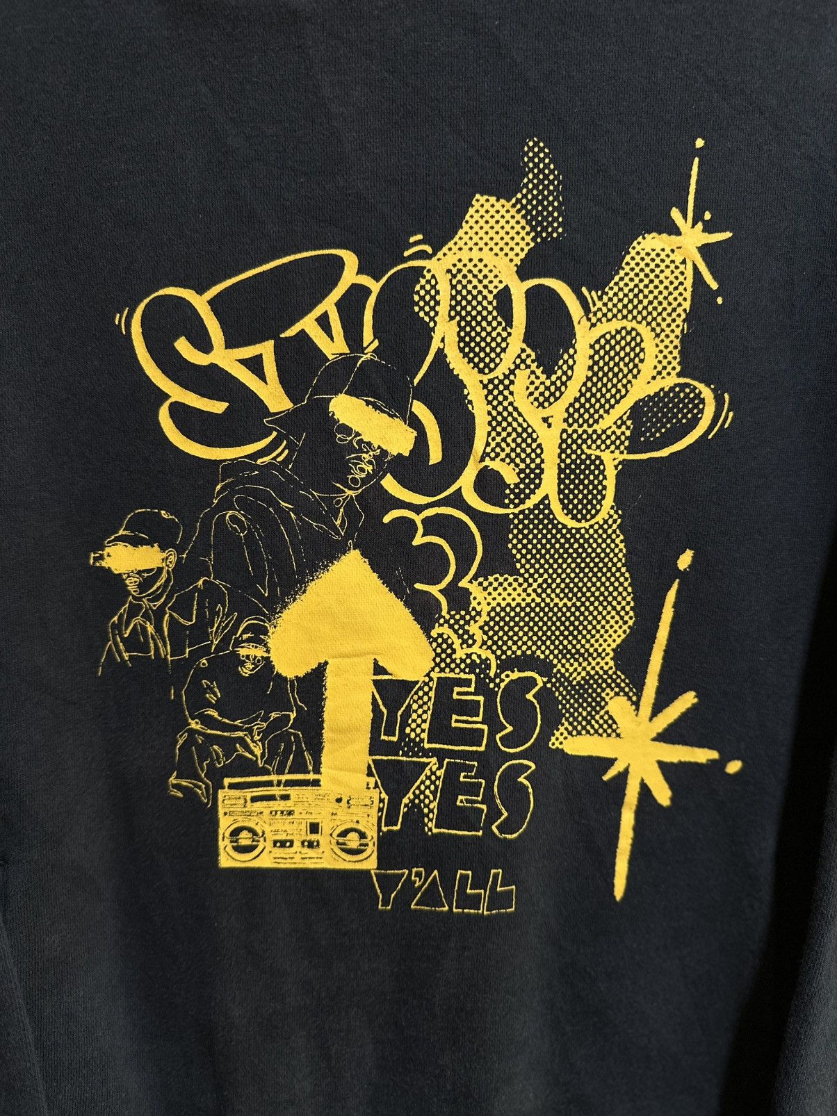 Stussy Vintage Stussy Rappers Hoodie Sun Faded Size US L / EU 52-54 / 3 - 3 Thumbnail