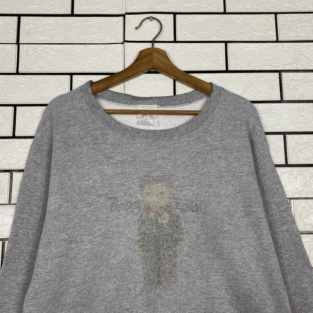 Japanese Brand 📌Vintage Lee Sweatshirt Made in Usa Bear Faded Design Size US M / EU 48-50 / 2 - 4 Thumbnail