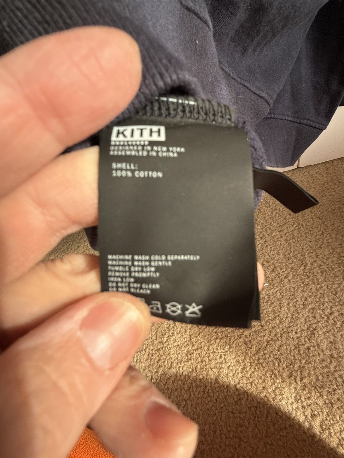 Kith Kith Williams II Hoodie - Navy - XXL Size US XXL / EU 58 / 5 - 7 Thumbnail