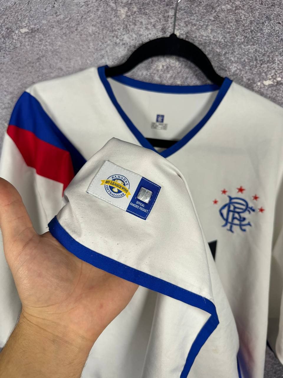 Diadora × Vintage Vintage Rangers 2004/05 Diadora Soccer Jersey Large Size US L / EU 52-54 / 3 - 9 Thumbnail