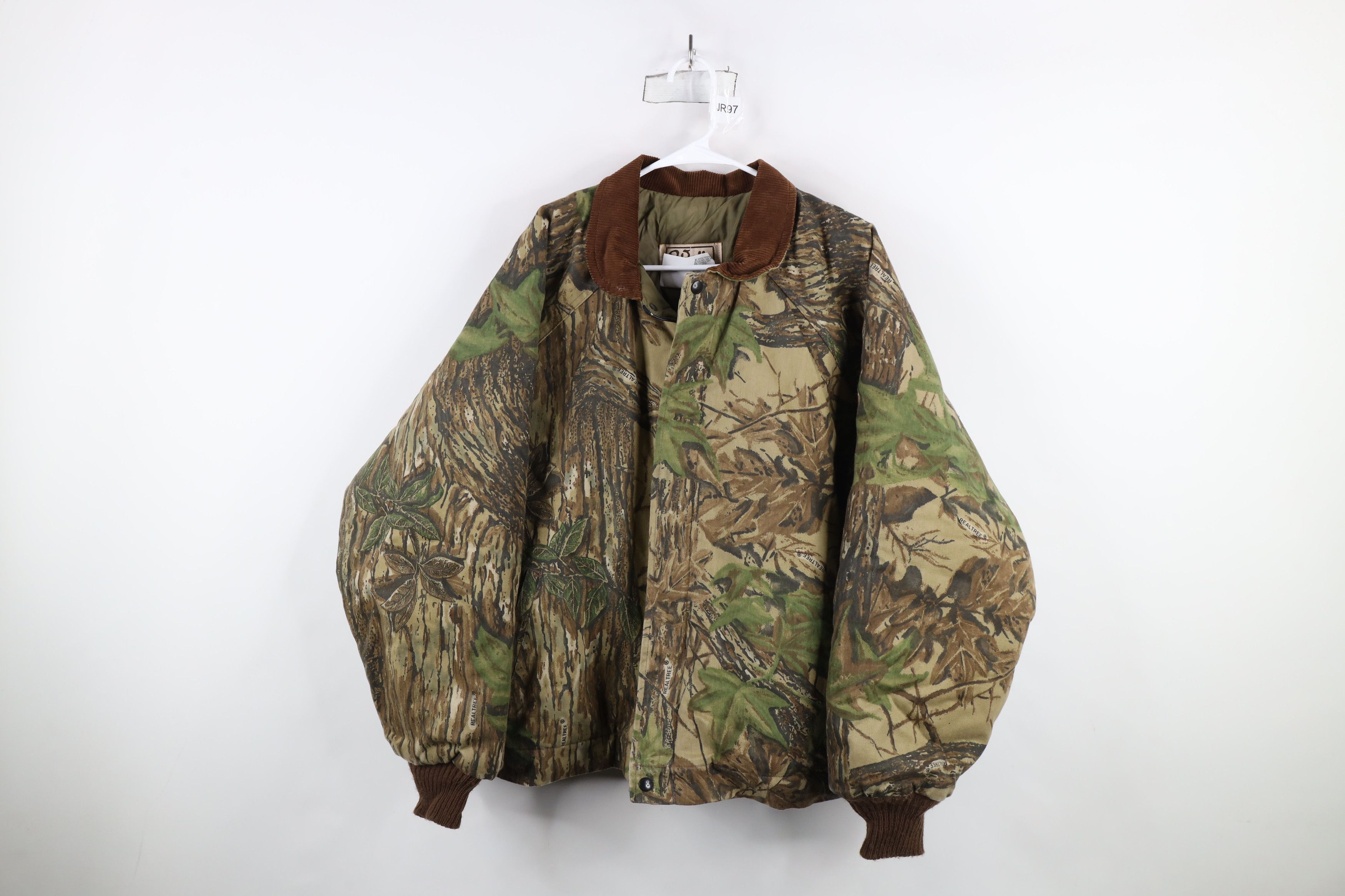 Vintage × Walls Vintage 90s Walls Realtree Camouflage Bomber Jacket USA Size US XL / EU 56 / 4 - 1 Thumbnail