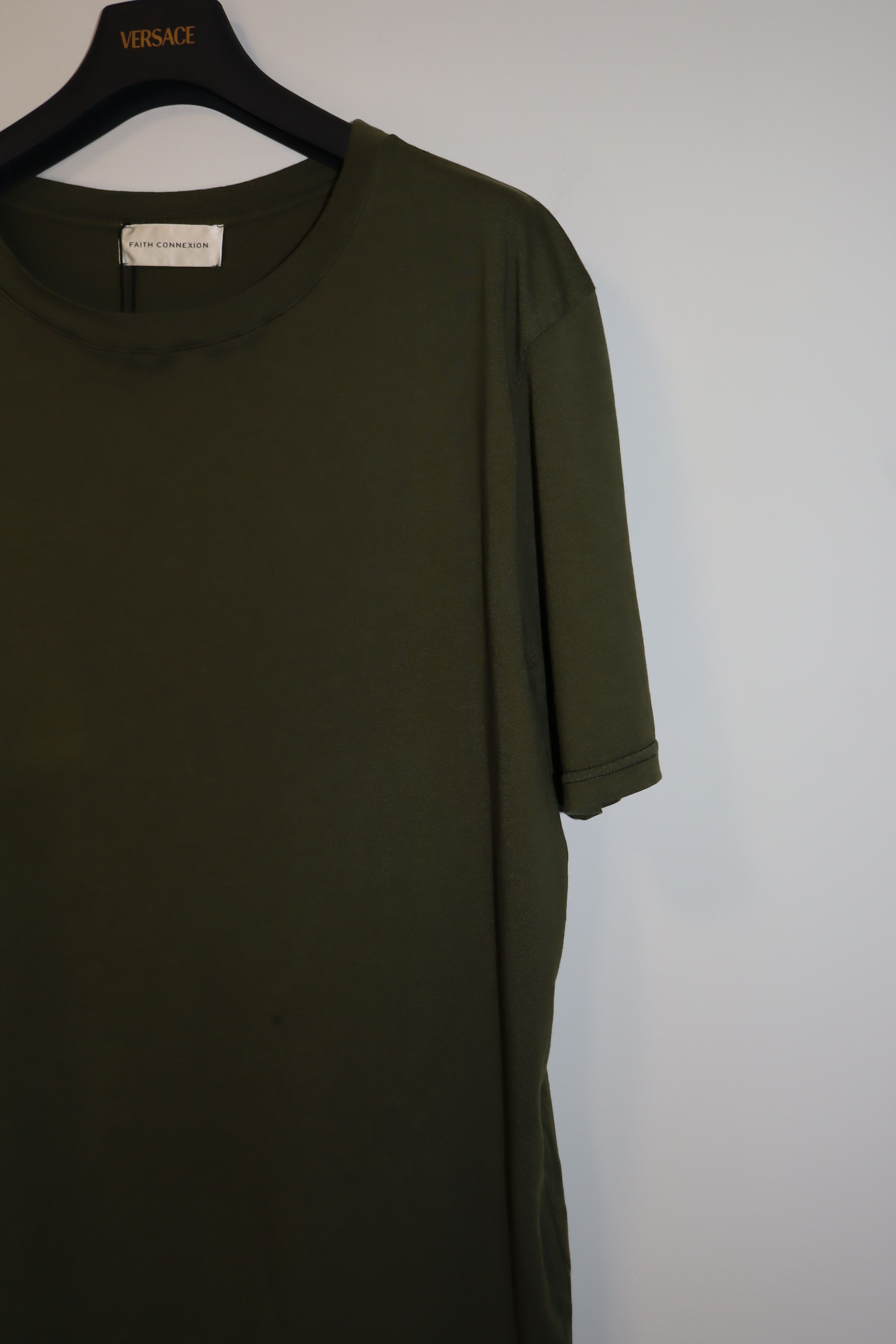 Faith Connexion Khaki fitted t-shirt Size US L / EU 52-54 / 3 - 2 Thumbnail