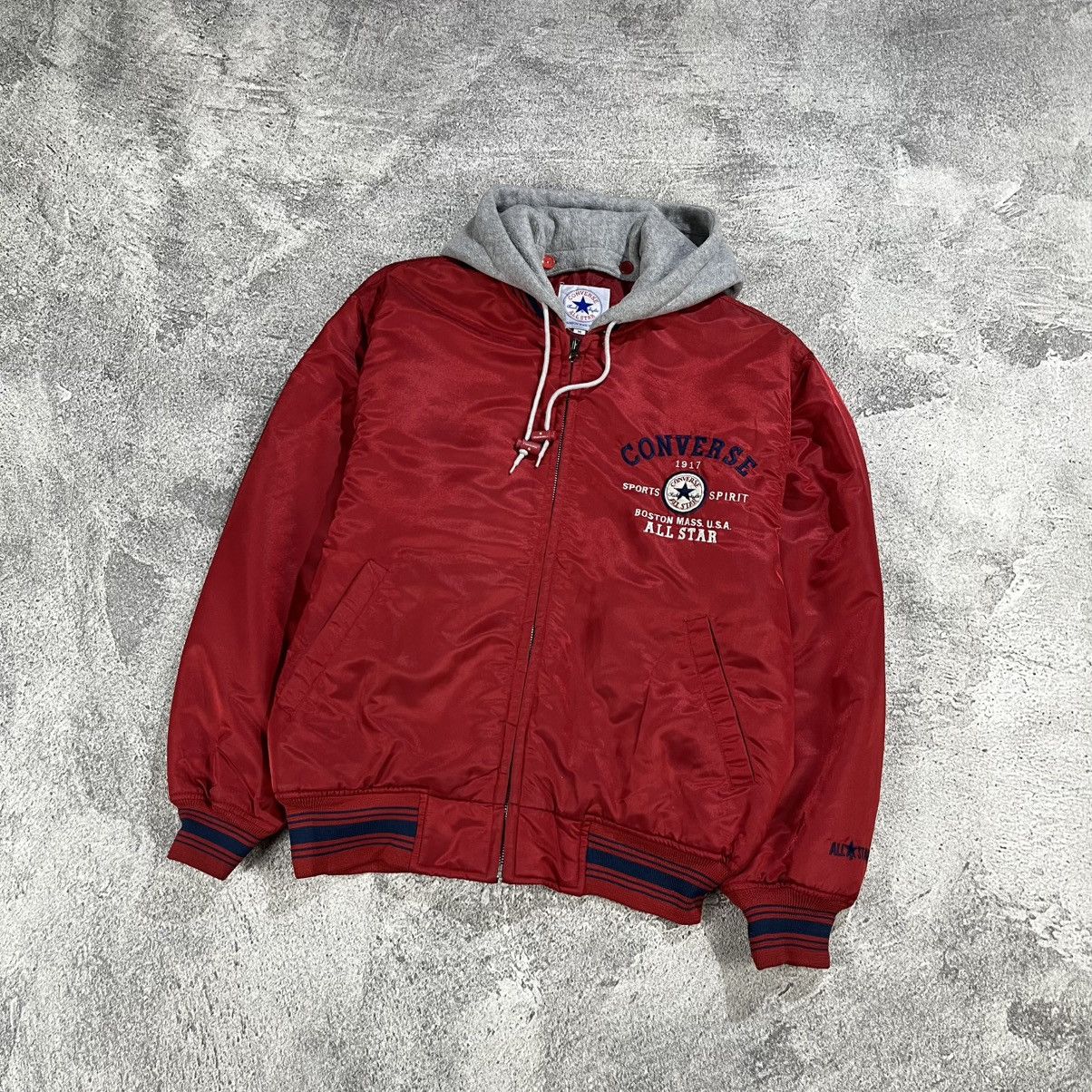 Converse CONVERSE ALL STAR VARSITY HOODED JACKET Size US M / EU 48-50 / 2 - 2 Thumbnail
