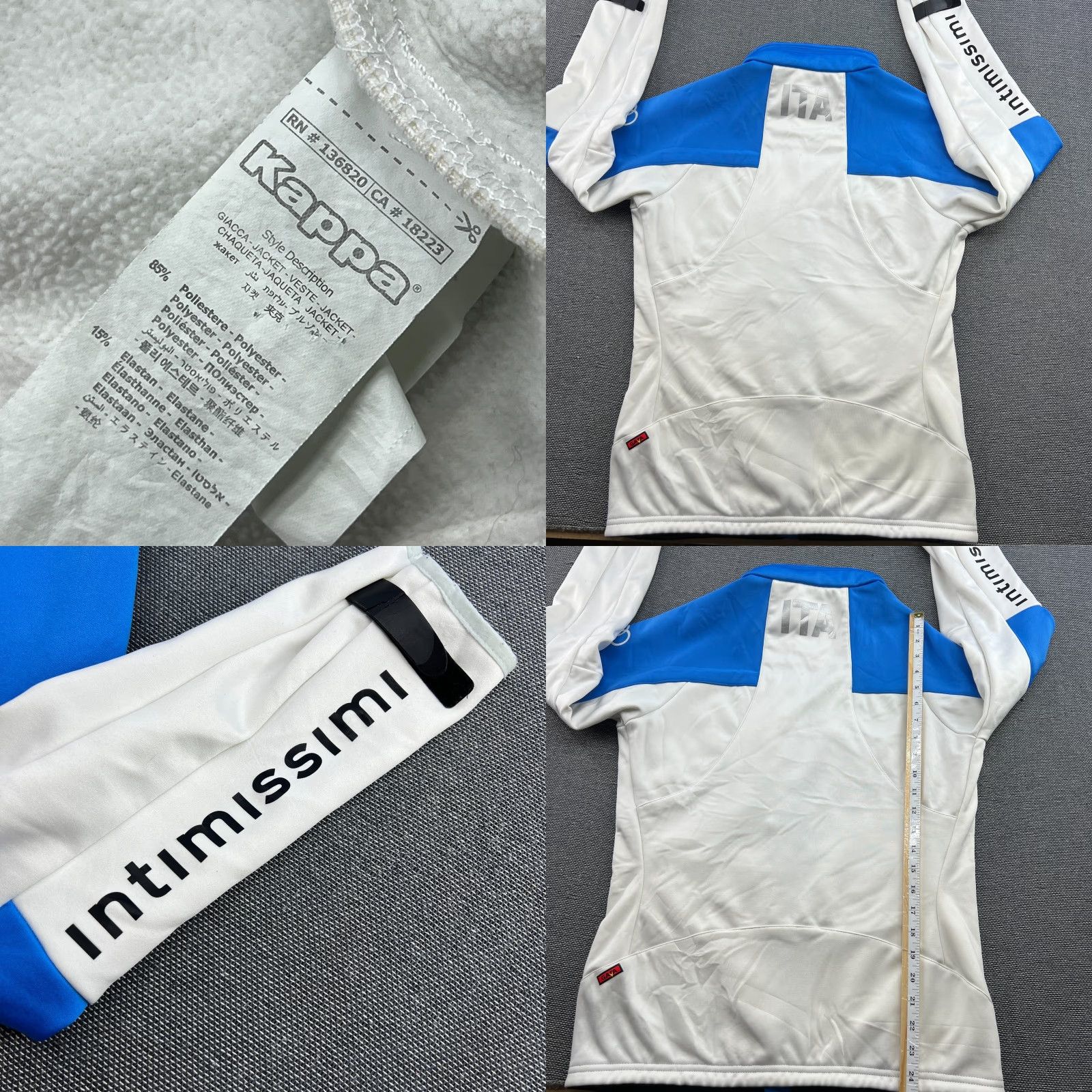 Kappa KAPPA Italy Team Ski Jacket Mens Medium Intimissimi FISI Hooded Softshell Multicolor Size US M / EU 48-50 / 2 - 8 Thumbnail