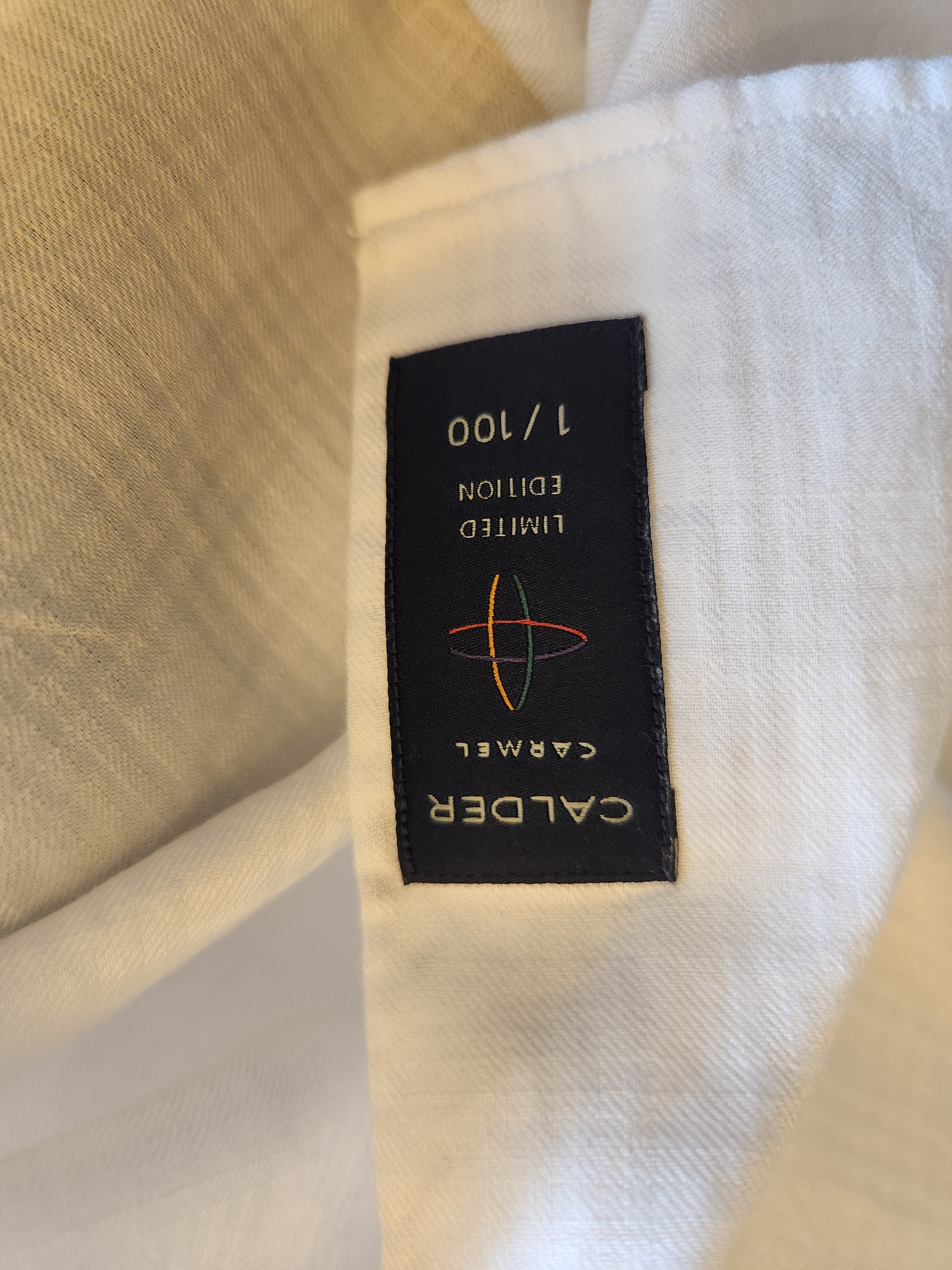 Designer Calder Carmel Long Sleeve Button Front Dress Shirt Size US L / EU 52-54 / 3 - 4 Thumbnail