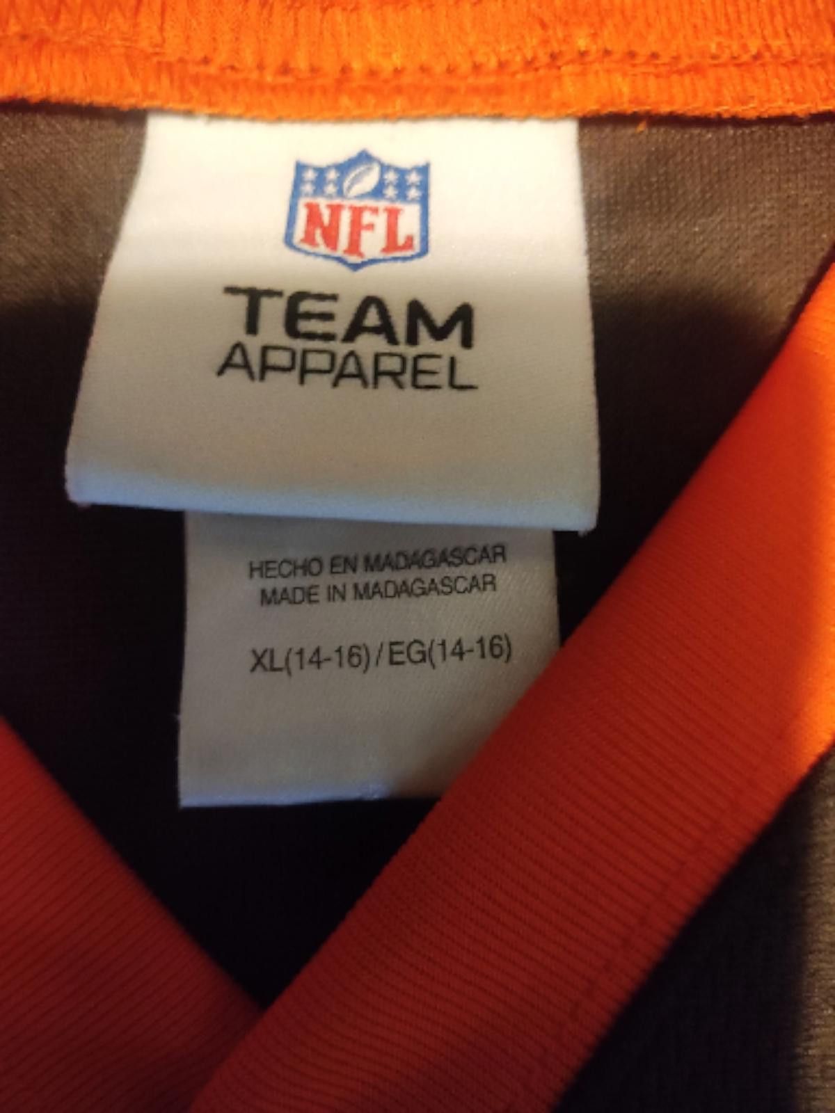 Other Cleveland Browns Youth Football Jersey Size XL (14-16) Size US XL / EU 56 / 4 - 6 Thumbnail