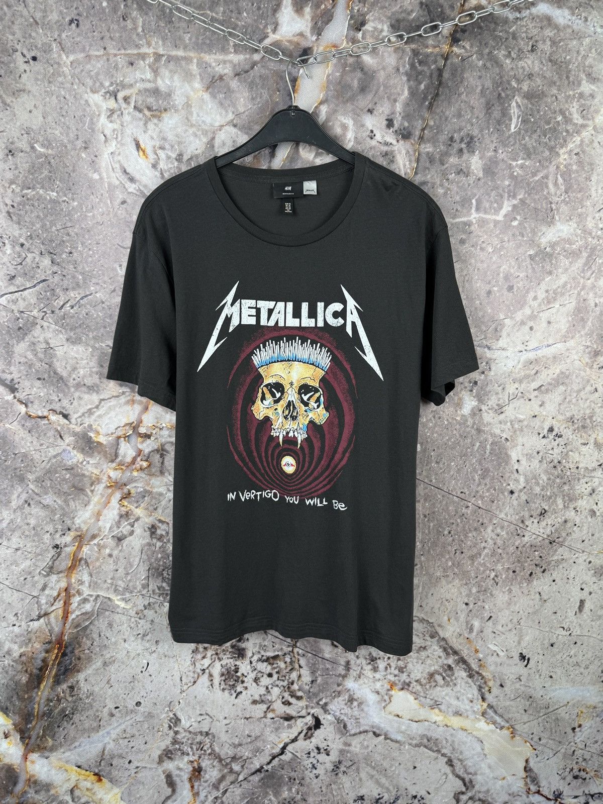 H&M Men’s Metallica T-Shirt Rock Band Size XL Size US XL / EU 56 / 4 - 1 Thumbnail