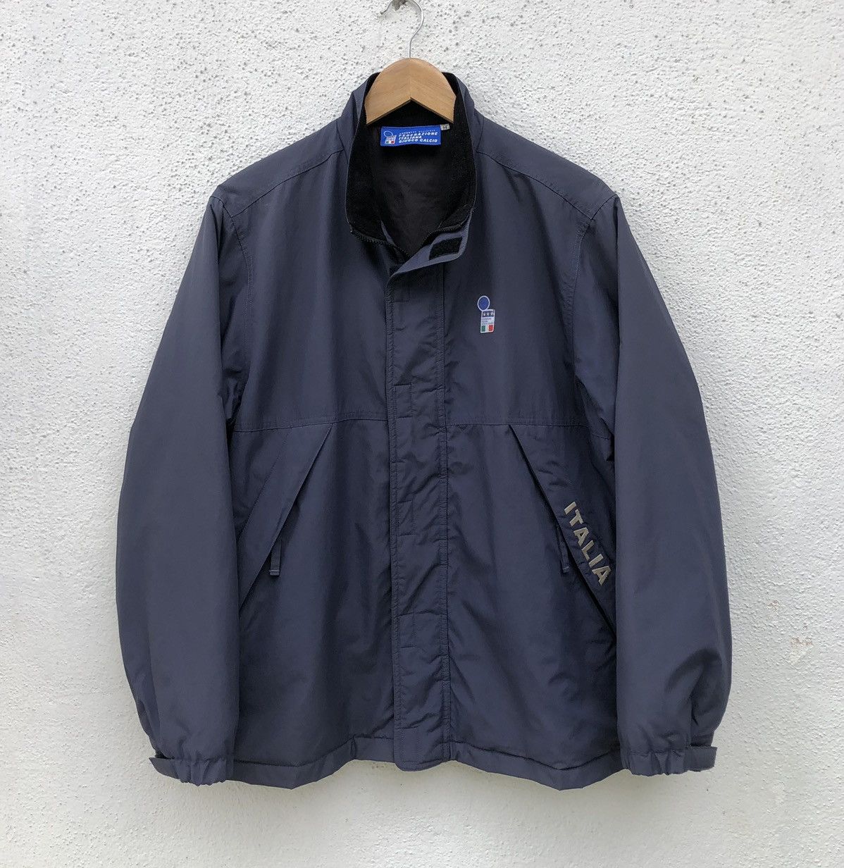 Vintage Vintage Federazione Italiana Giuoco Calcio Jacket Size US M / EU 48-50 / 2 - 2 Thumbnail