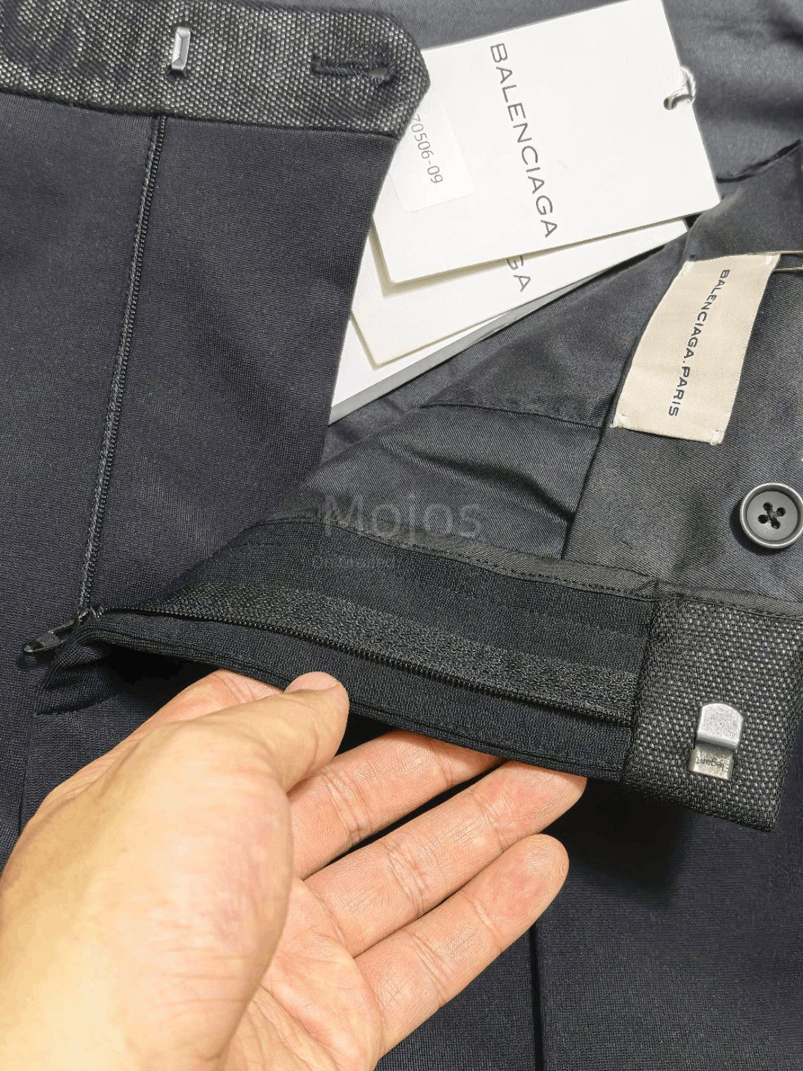 Balenciaga Sz 48 Balenciaga Shinning Waist Trouser-2508 Size US 32 / EU 48 - 4 Thumbnail