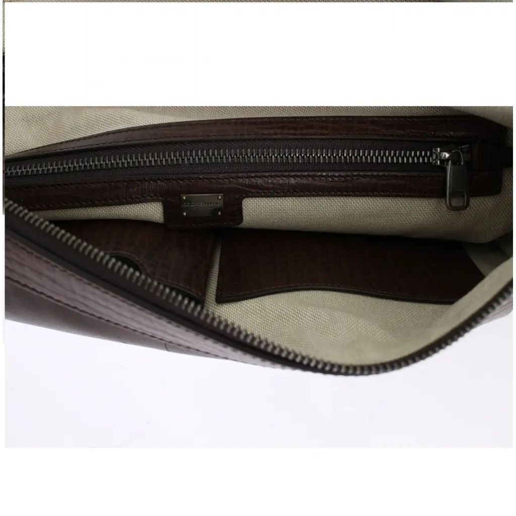 Dolce & Gabbana o1y0125 Size : OS / Logo Handbag in Dark Brown/Dark Grey Size ONE SIZE - 6 Thumbnail
