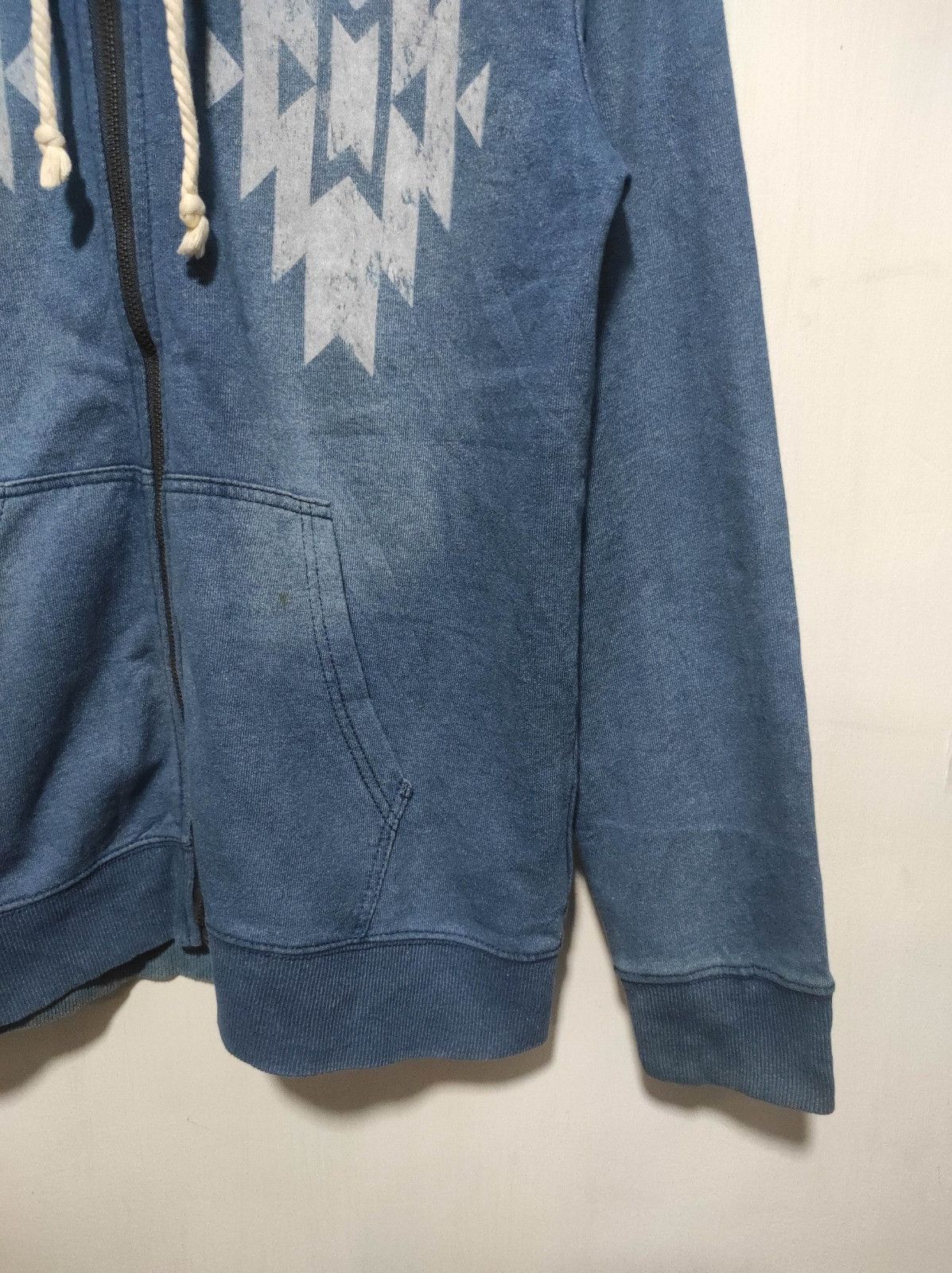 Japanese Brand Growth by Grail denim zip fur hoodie ifsix LGB style Size US L / EU 52-54 / 3 - 5 Thumbnail