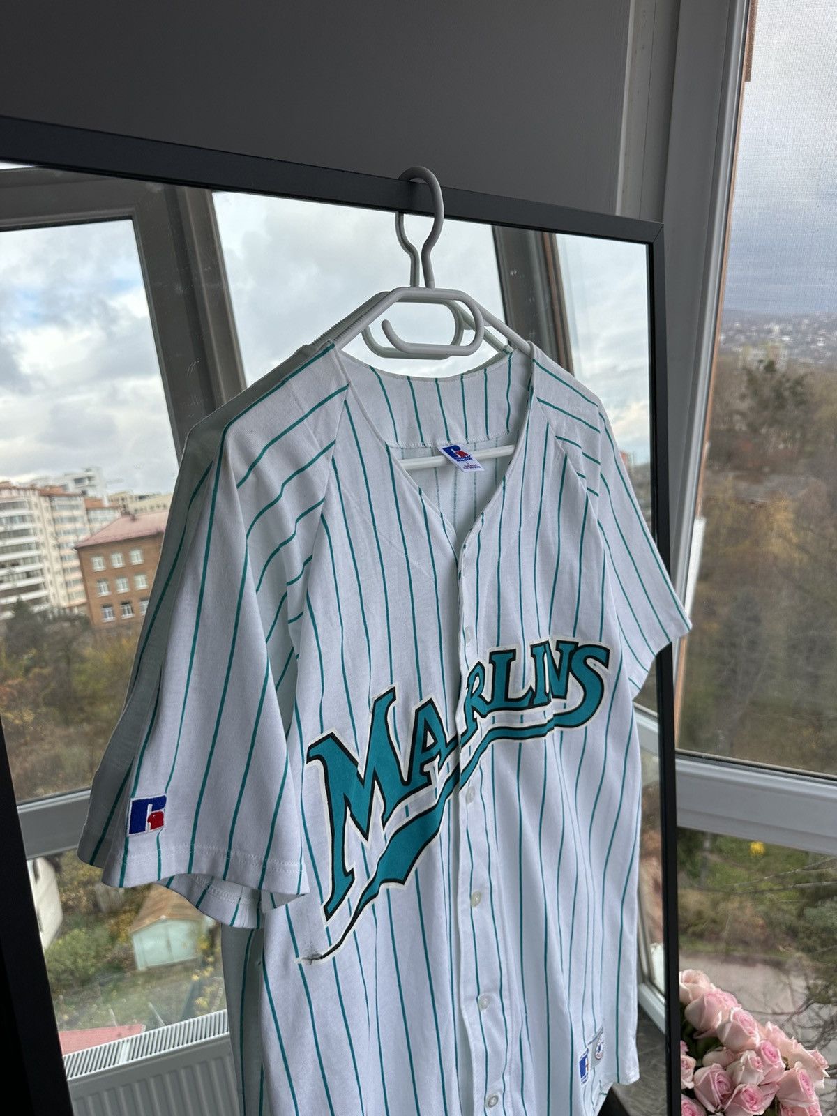 Russell Athletic Vintage Russell Athletic Florida Marlins MLB Baseball Jersey Size US L / EU 52-54 / 3 - 5 Thumbnail
