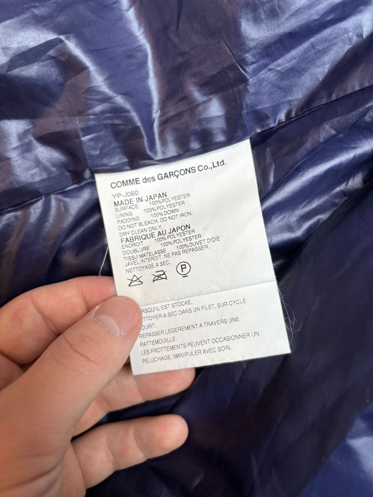 Comme des Garcons vintage comme des garcons junya watanabe aw05 puffer jacket Size US L / EU 52-54 / 3 - 7 Thumbnail